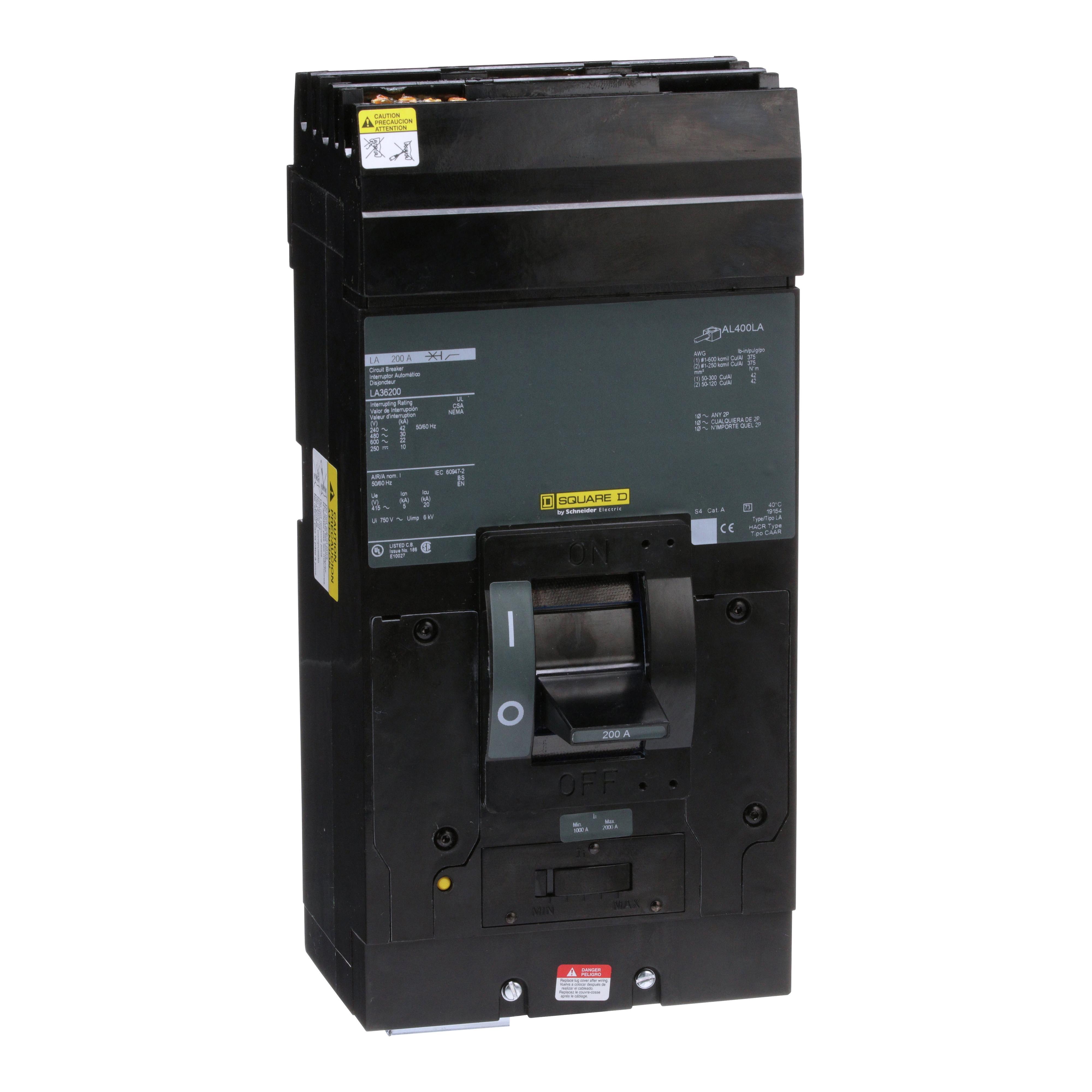 Square D™ LA36200 Molded Case Circuit Breakers