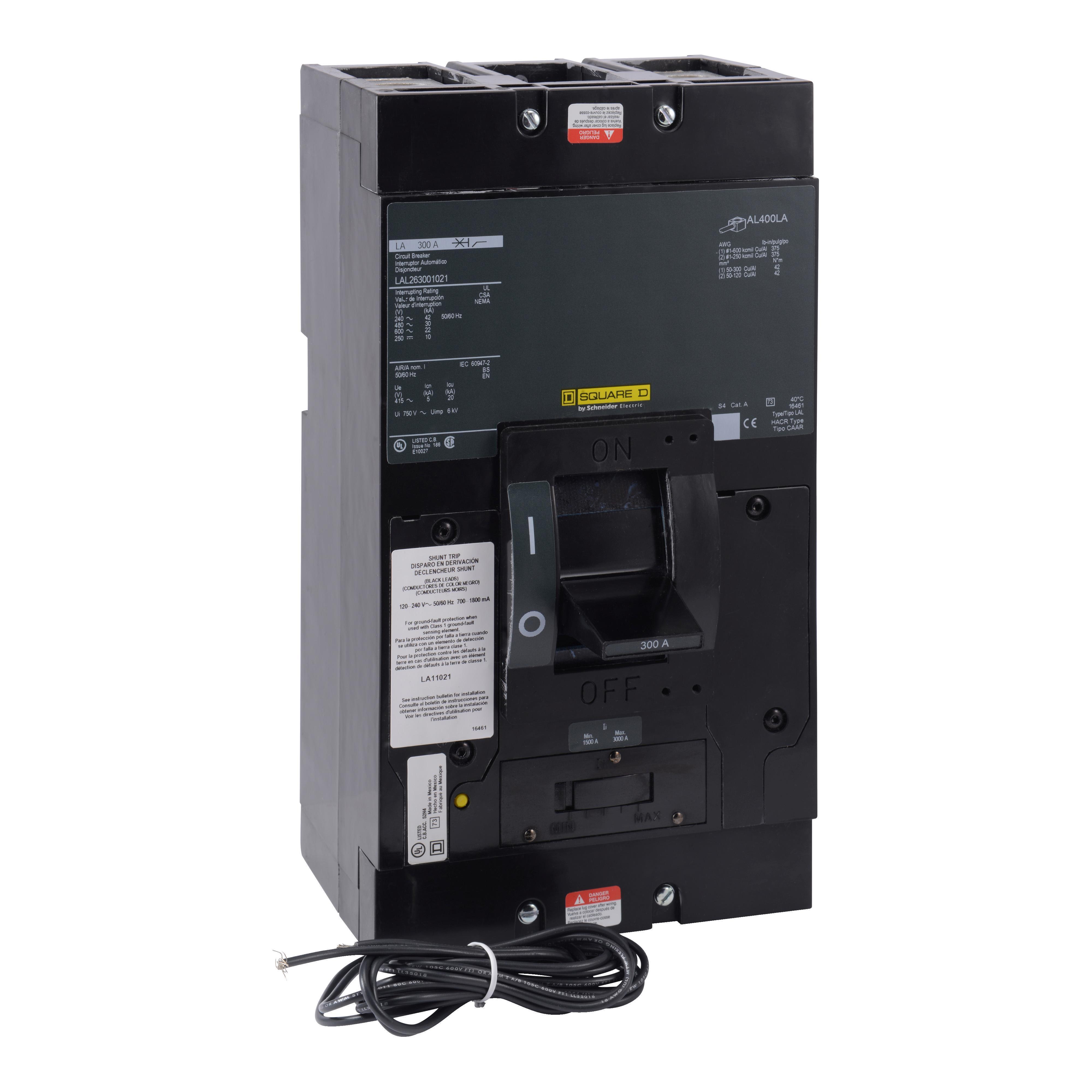 Square D™ LA363001021 Molded Case Circuit Breakers