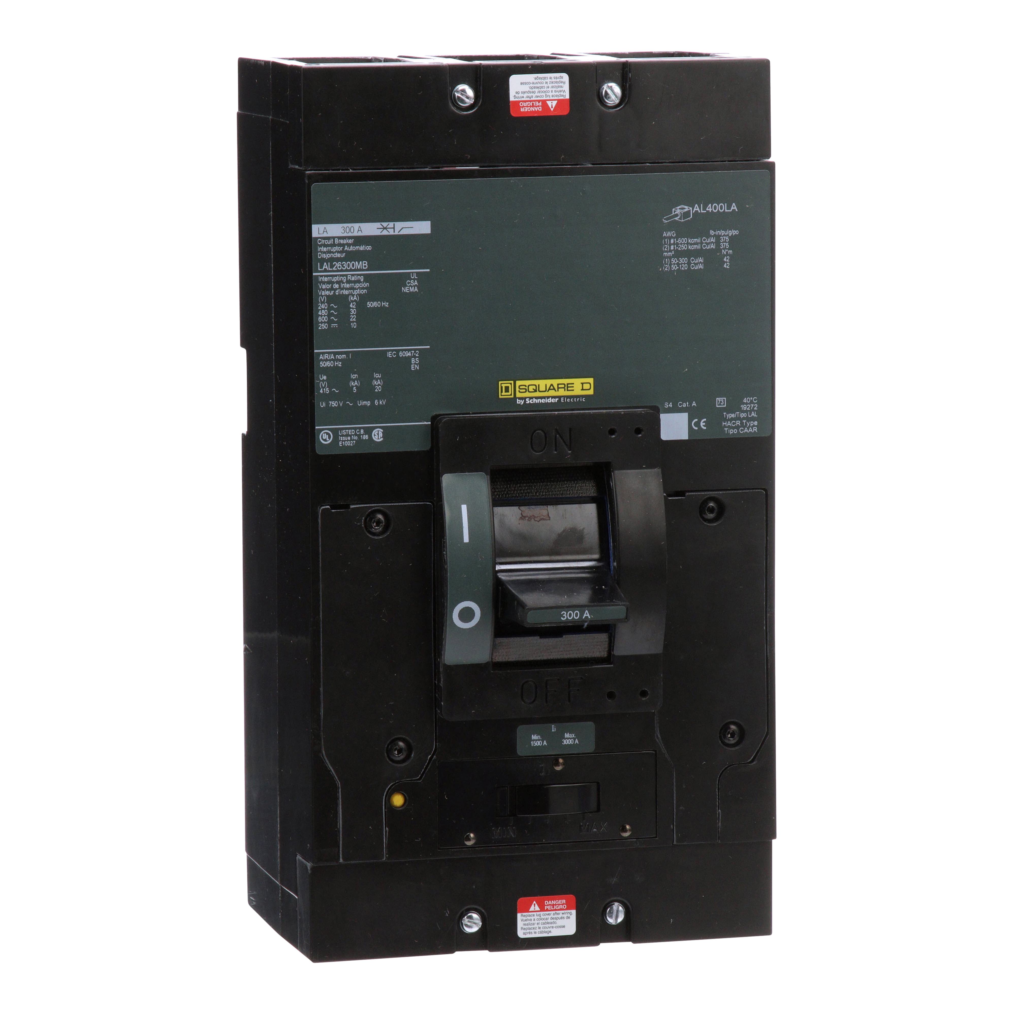 Square D™ LAL26300MB Molded Case Circuit Breakers