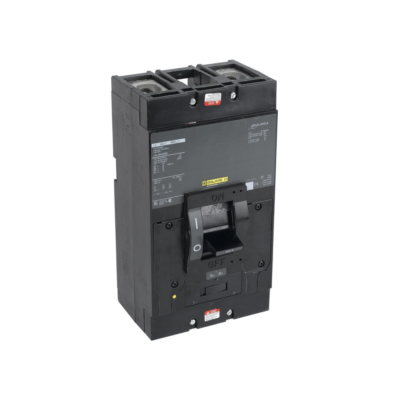 Square D™ LAL26400WB Molded Case Circuit Breakers