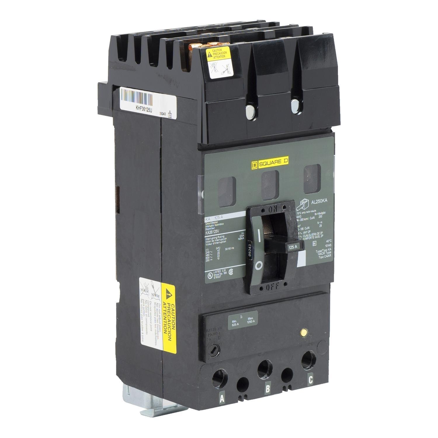Square D™ LAL361501021 Molded Case Circuit Breakers