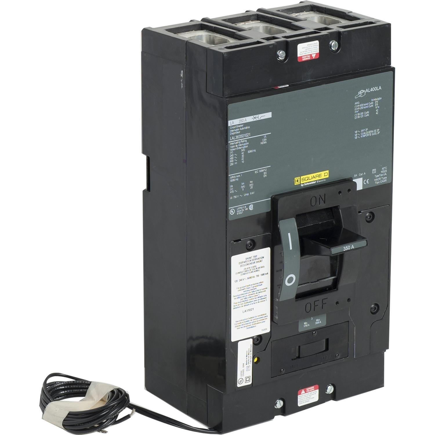 Square D™ LAL363501021 Molded Case Circuit Breakers