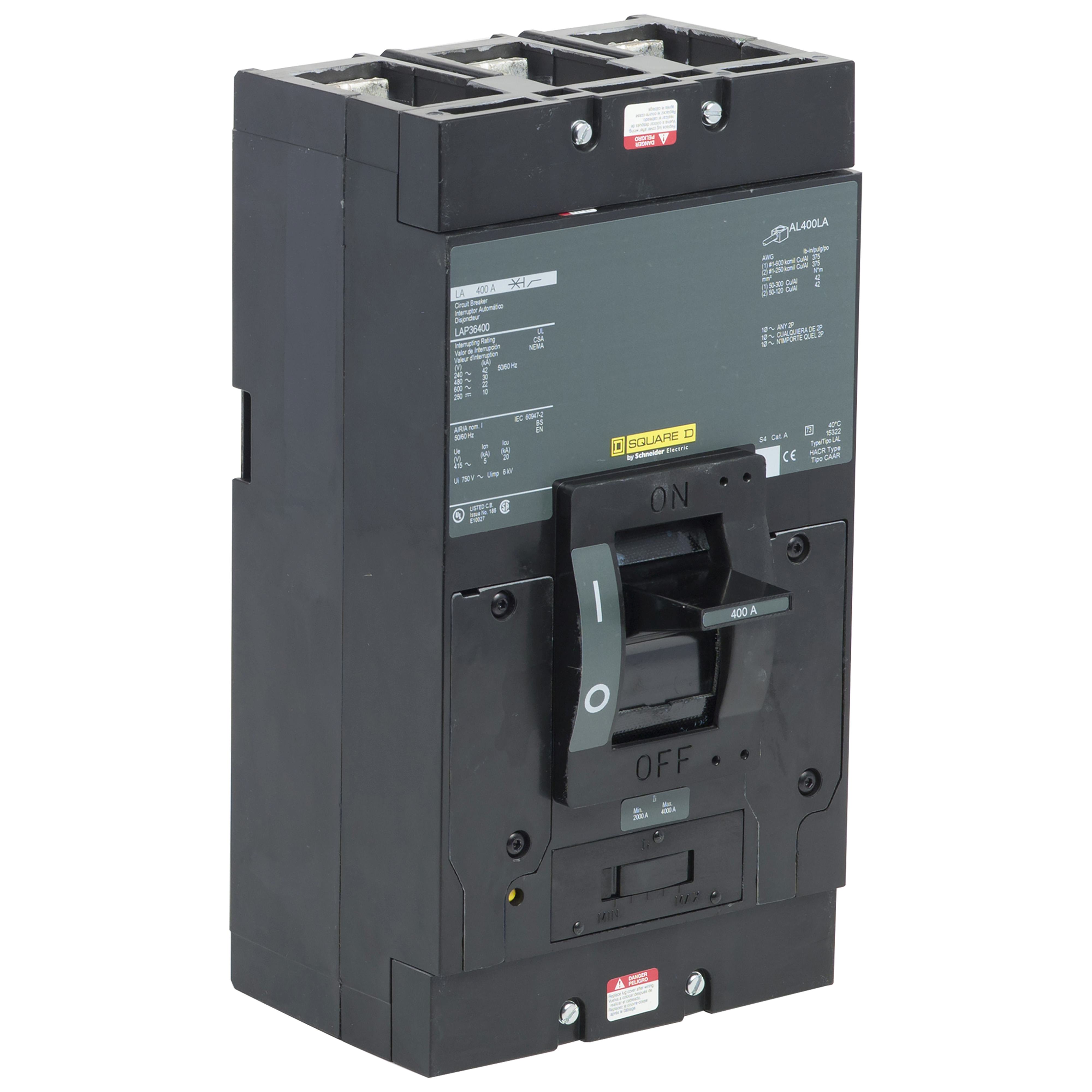 Square D™ LAP36200MB Molded Case Circuit Breakers