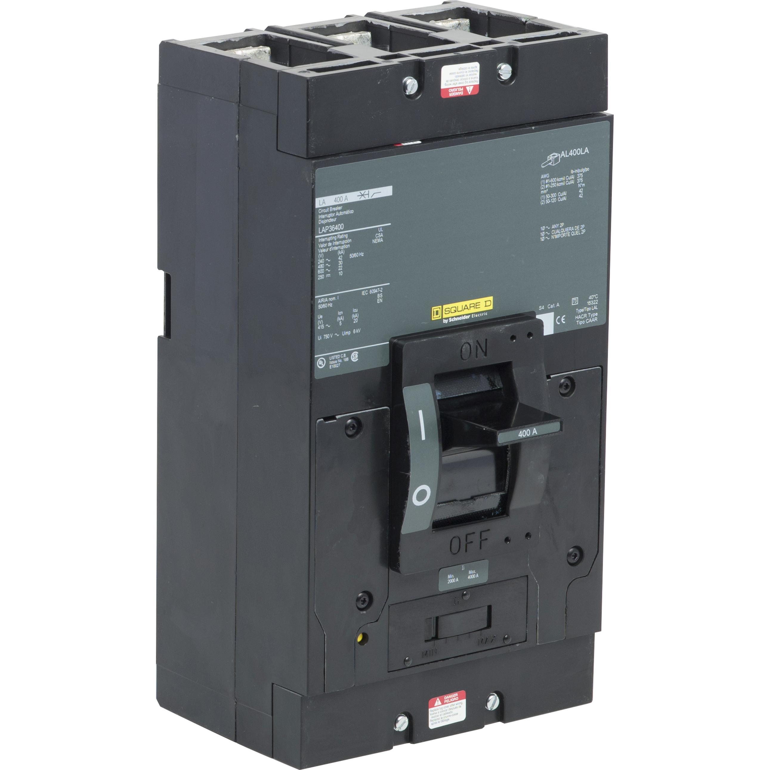 Square D™ LAP36400 Molded Case Circuit Breakers