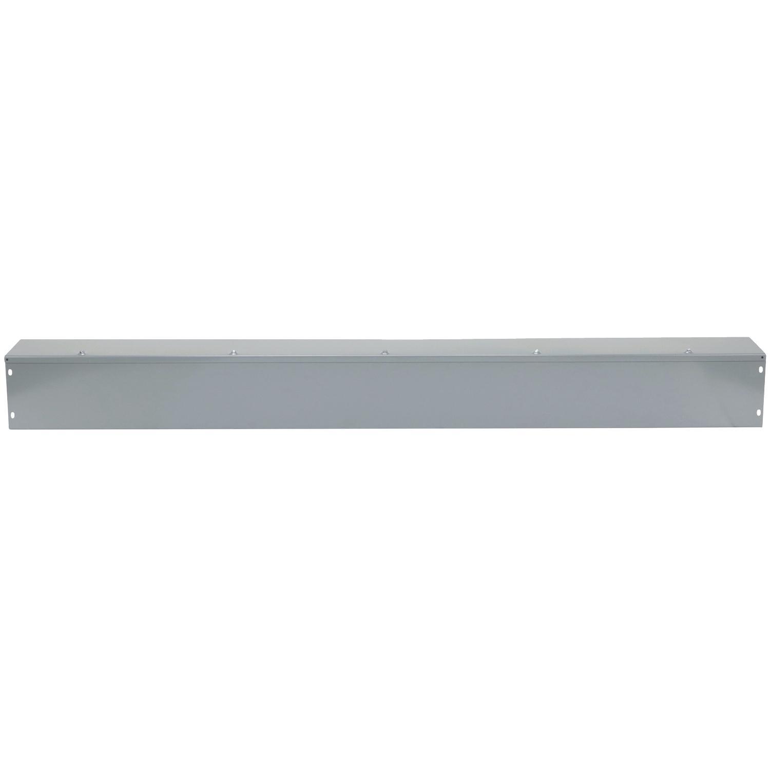 Square D™ Square-Duct™ LDB65 Type LDB Straight Length Wireway, 5 ft L x 6 in W x 6 in H, Hinged Cover, Steel