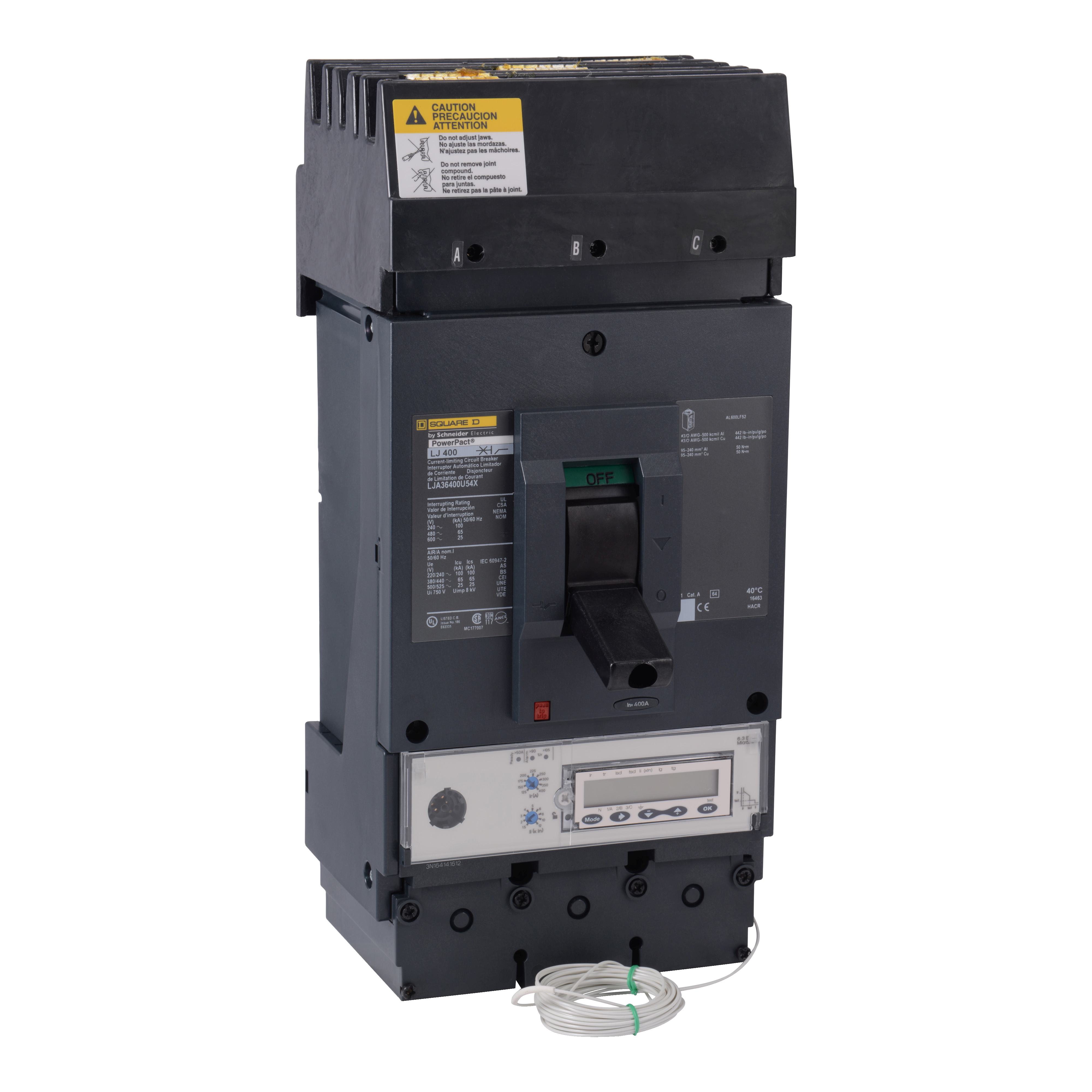 Square D™ LJA36600U54X Molded Case Circuit Breakers