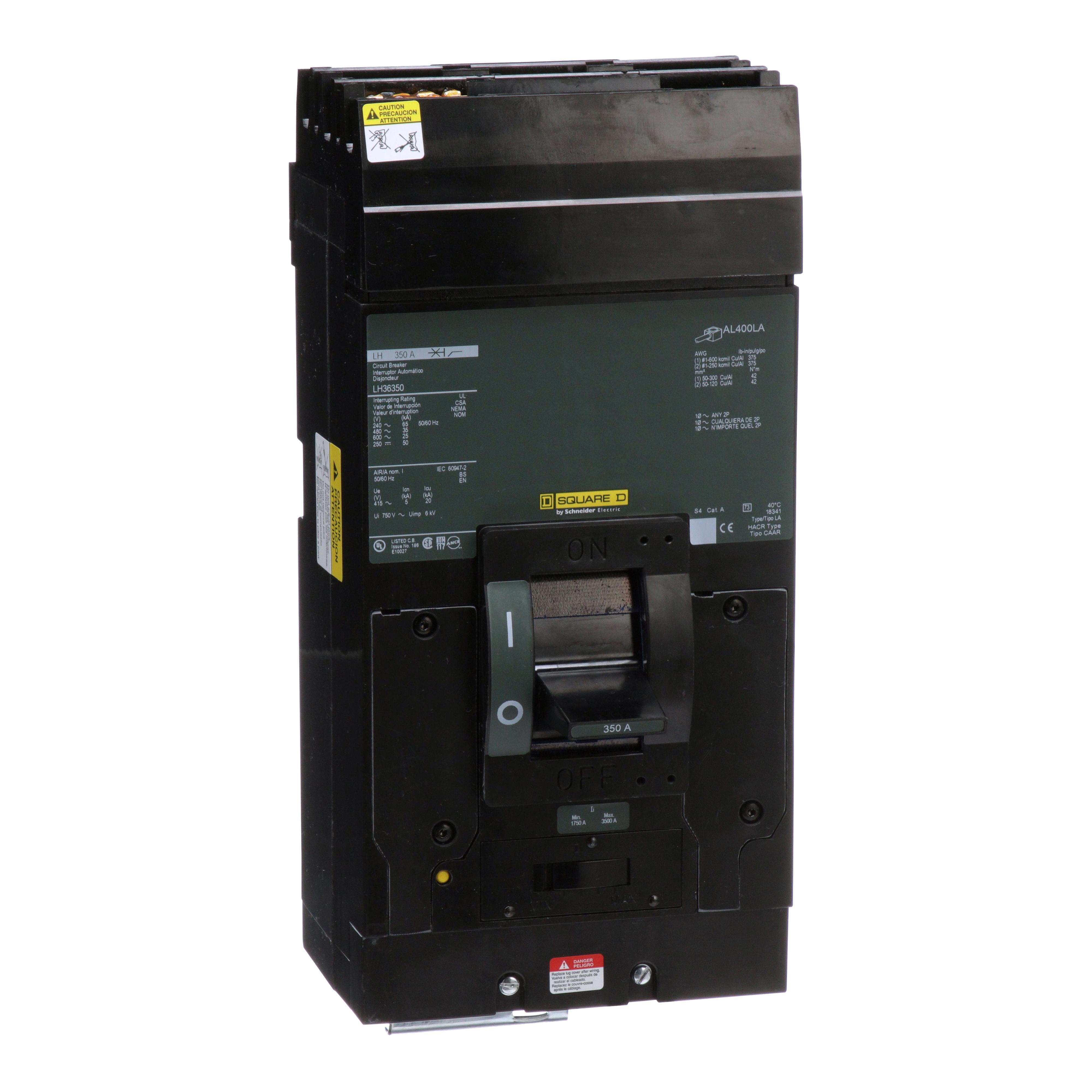 Square D™ LH36350 Molded Case Circuit Breakers