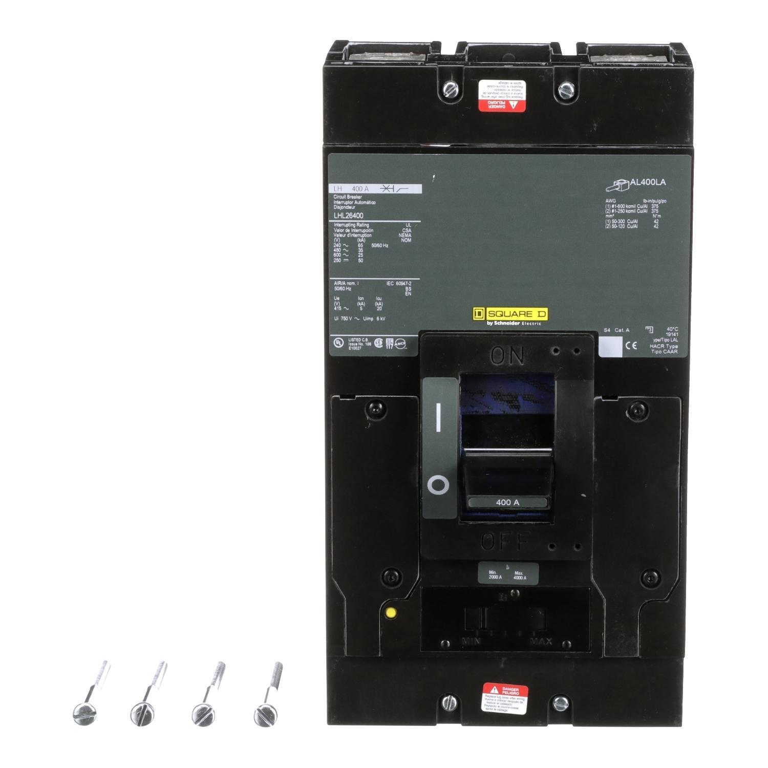 Square D™ LHL26400 Molded Case Circuit Breakers