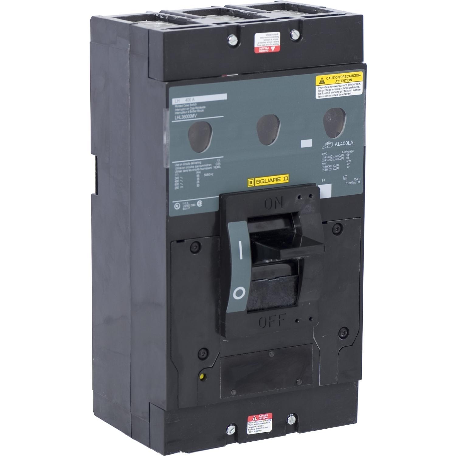 Square D™ LHL36000MV Molded Case Circuit Breakers
