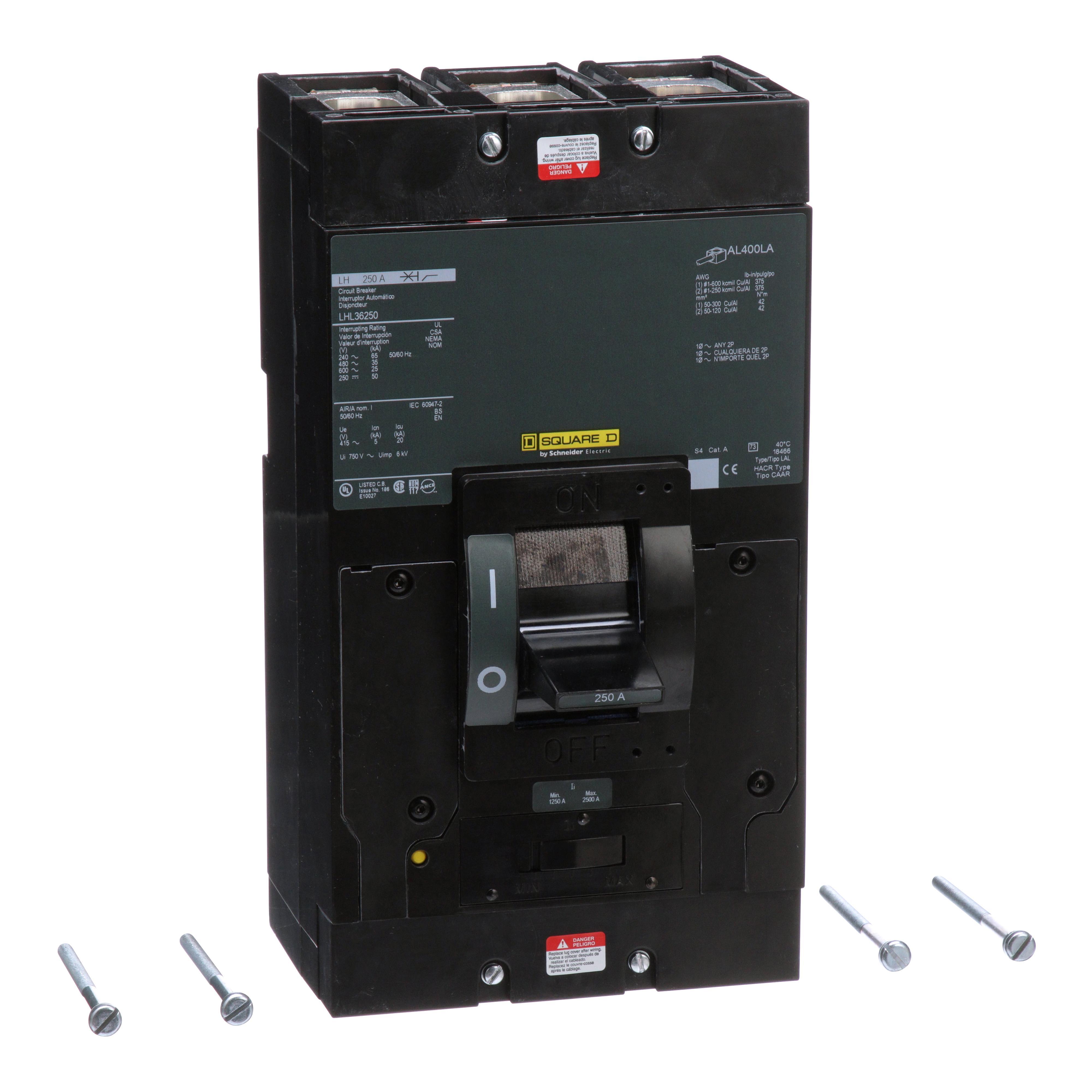 Square D™ LHL36250 Molded Case Circuit Breakers