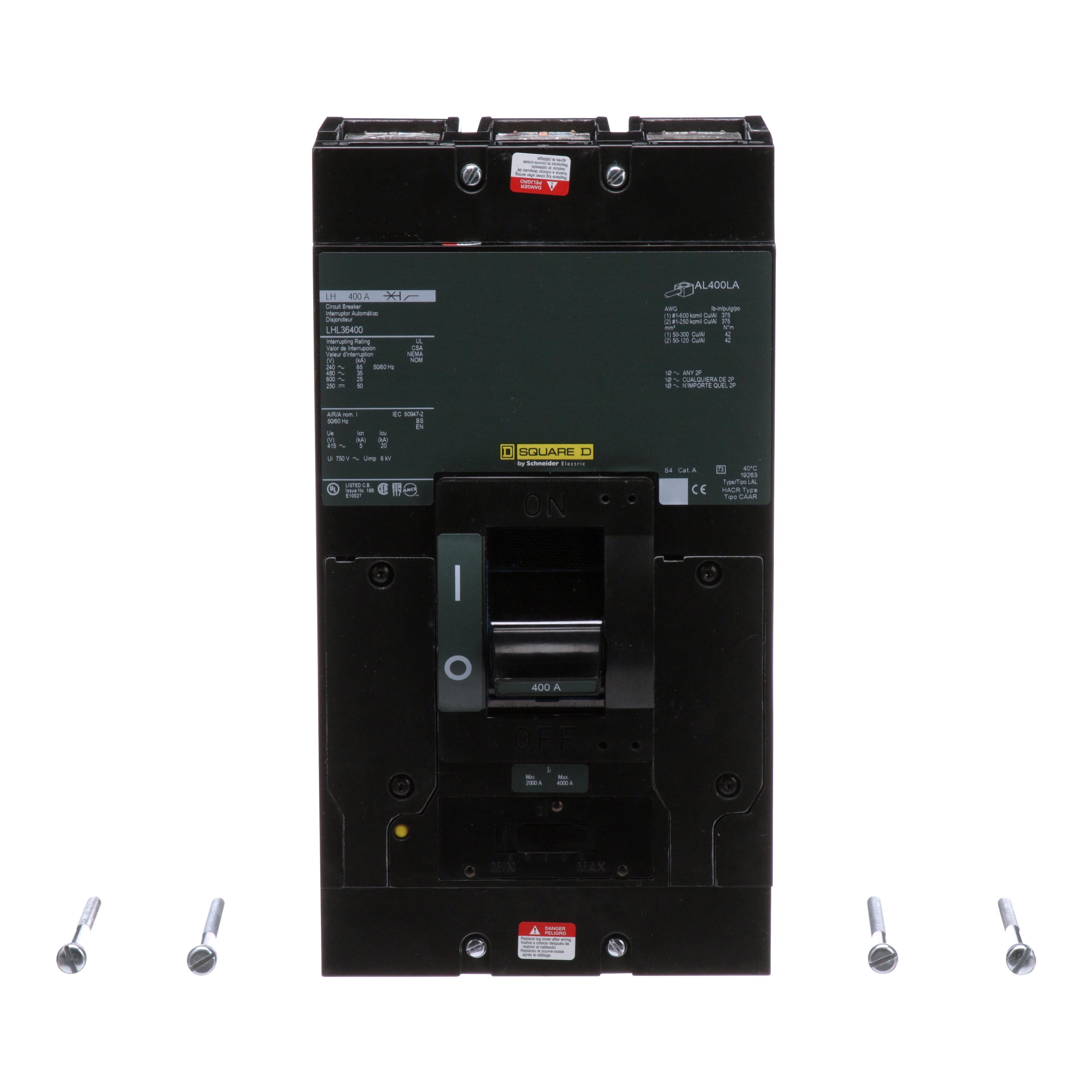 Square D™ LHL36400 Molded Case Circuit Breakers