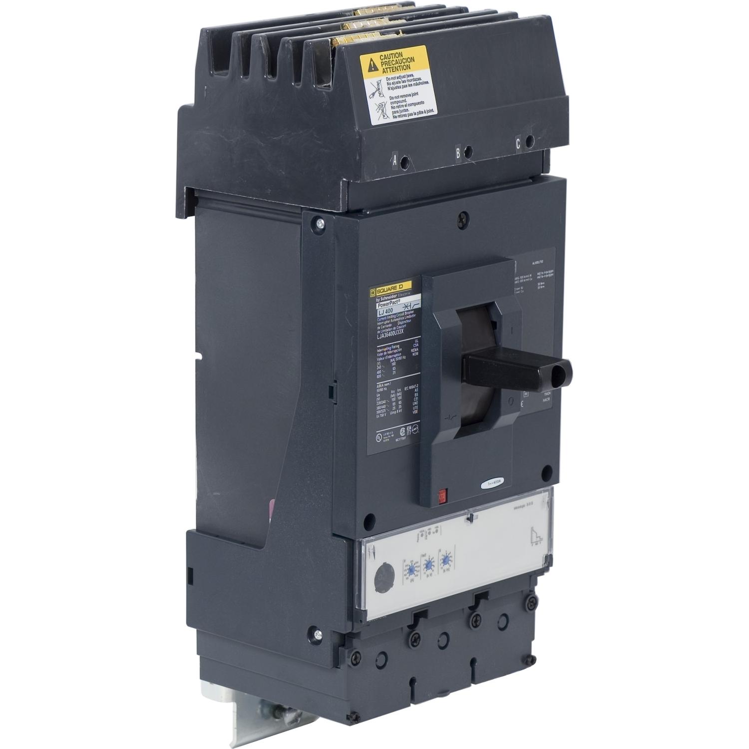 Square D™ LJA34400WU33X Molded Case Circuit Breakers