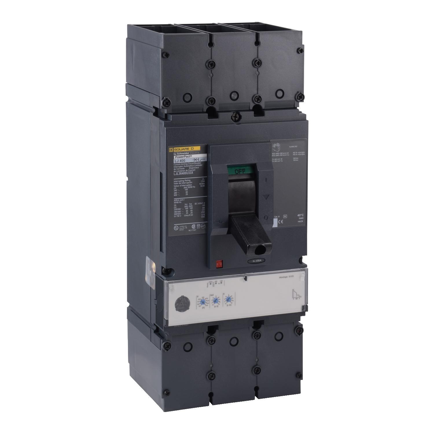 Square D™ LJL36400U33X Molded Case Circuit Breakers