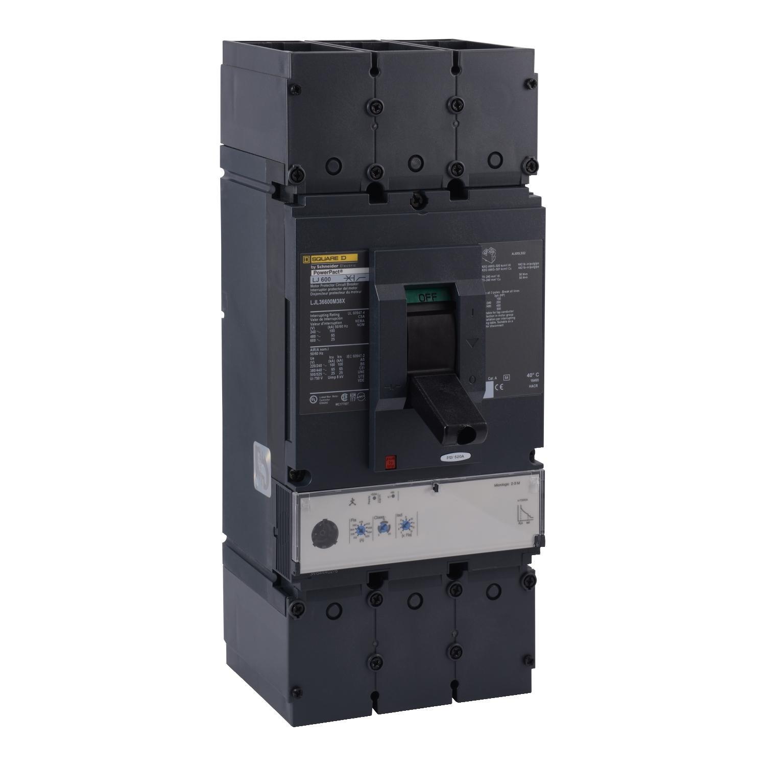 Square D™ LJL36600M38X Motor Circuit Protectors