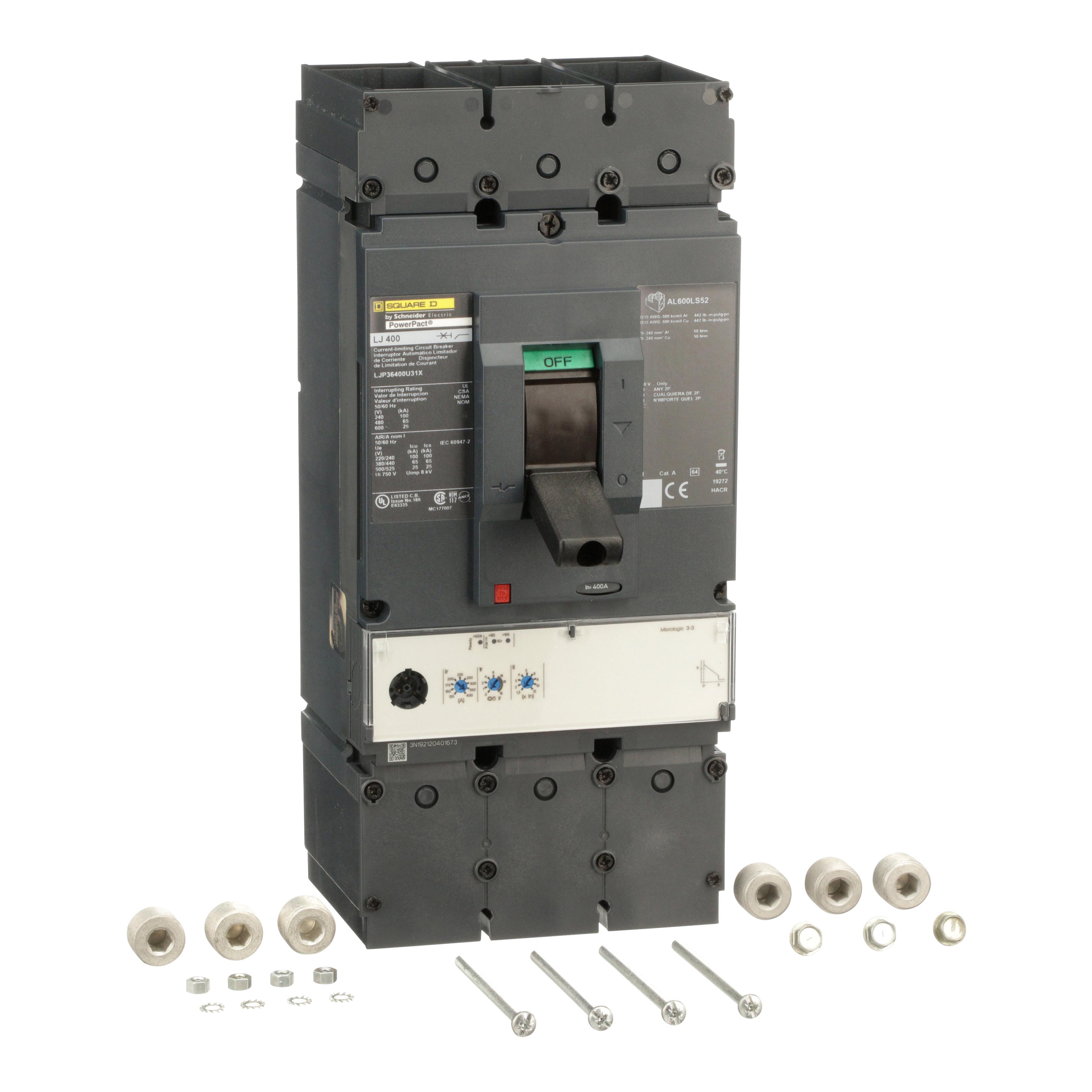 Square D™ LJP36400U31X Molded Case Circuit Breakers