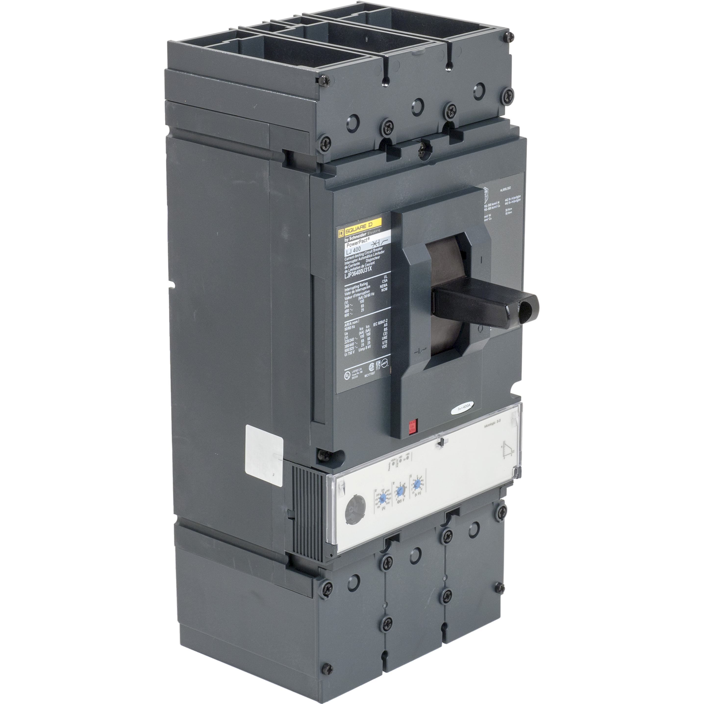 Square D™ LJP36400CU31X Molded Case Circuit Breakers