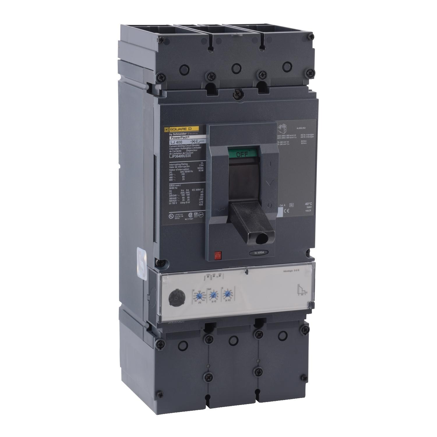Square D™ LJP36600U31XSA Molded Case Circuit Breakers