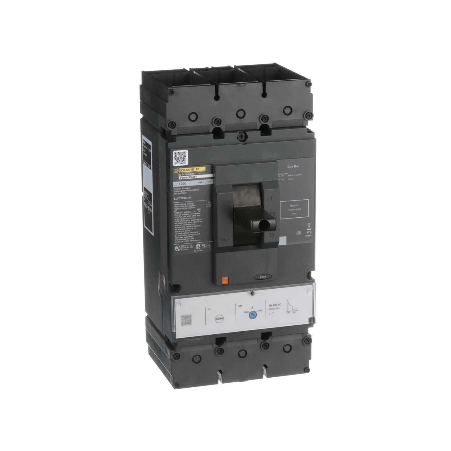 Square D™ LLF37060D33 Molded Case Circuit Breakers