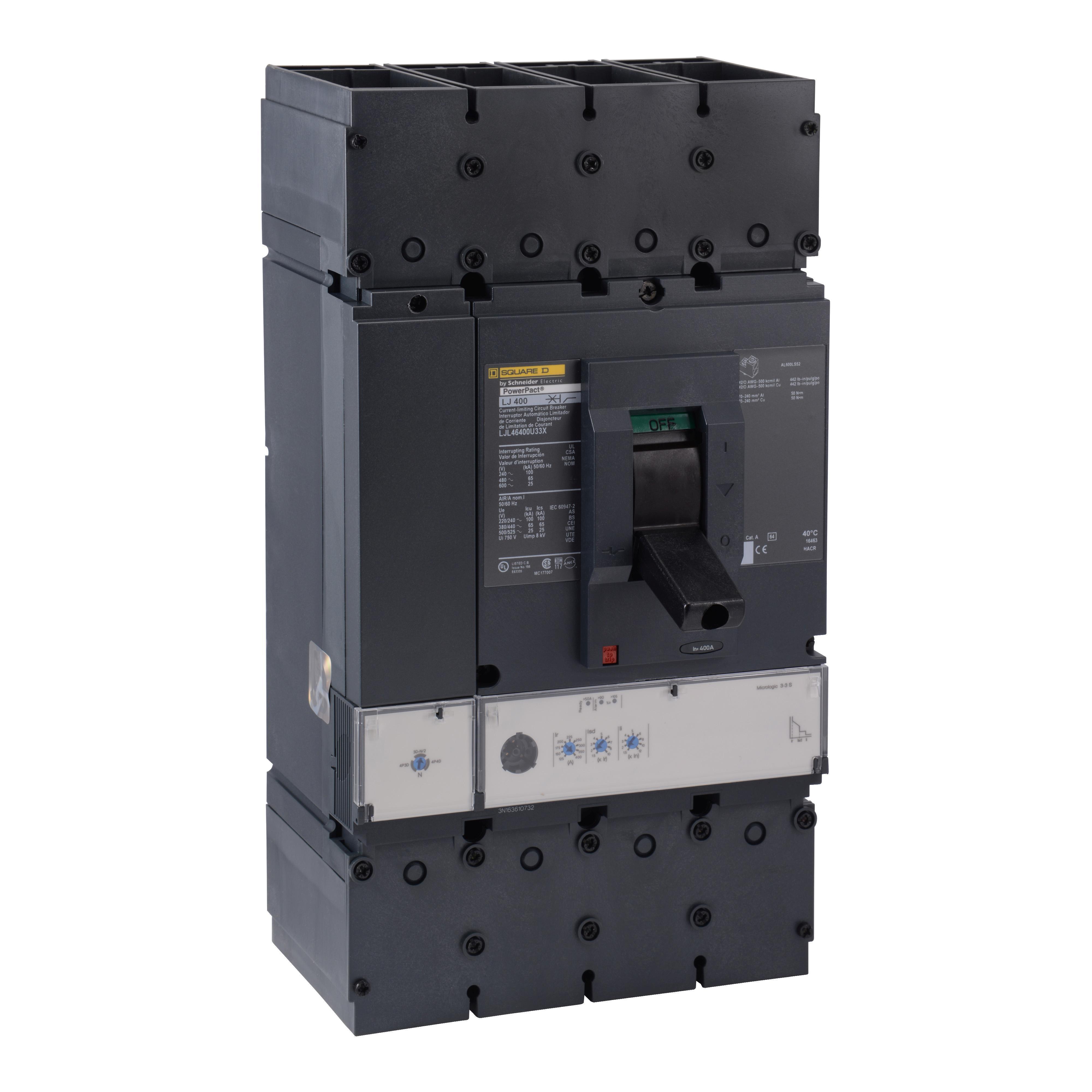 Square D™ LLL36600U33X Molded Case Circuit Breakers