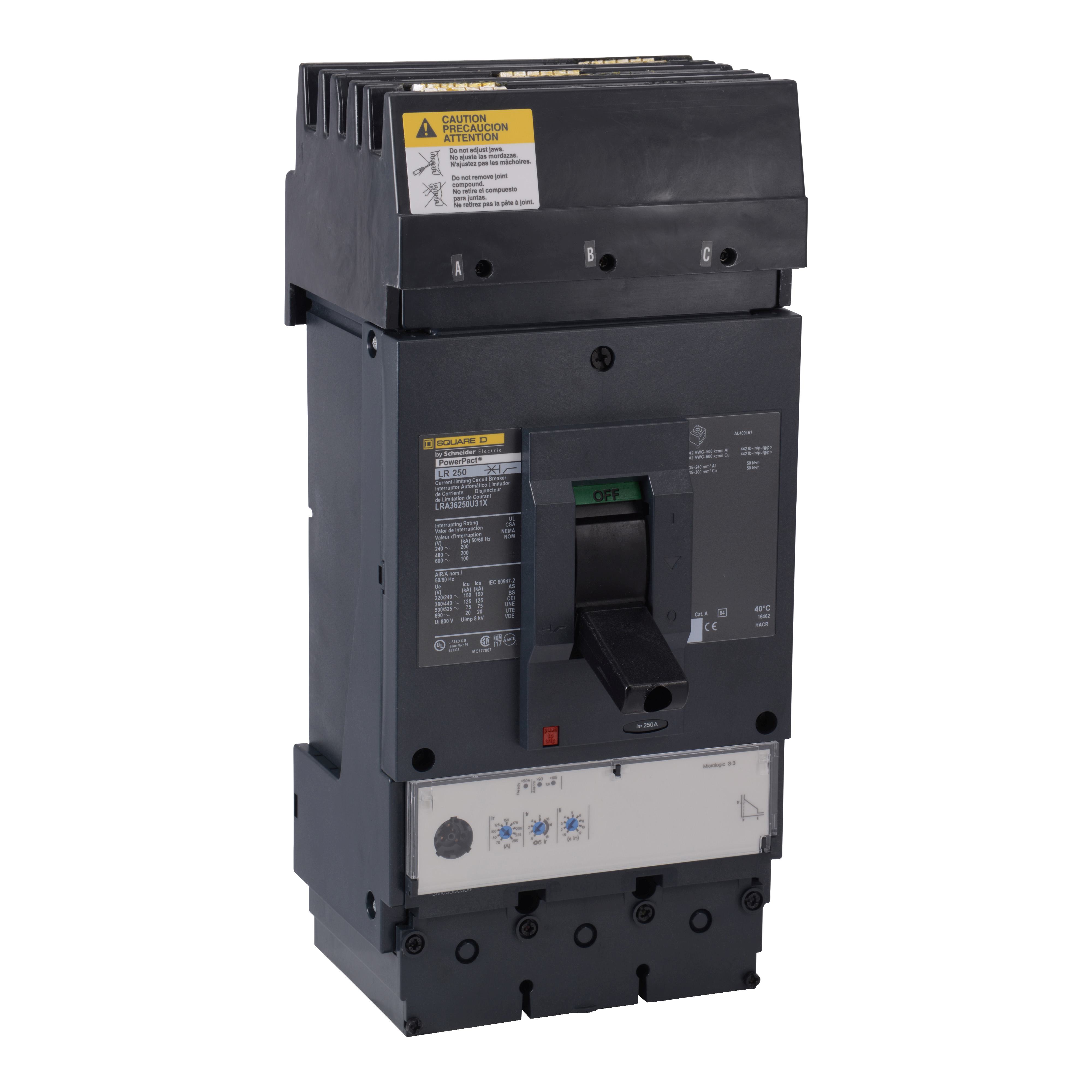 Square D™ LRA36600U31X Molded Case Circuit Breakers