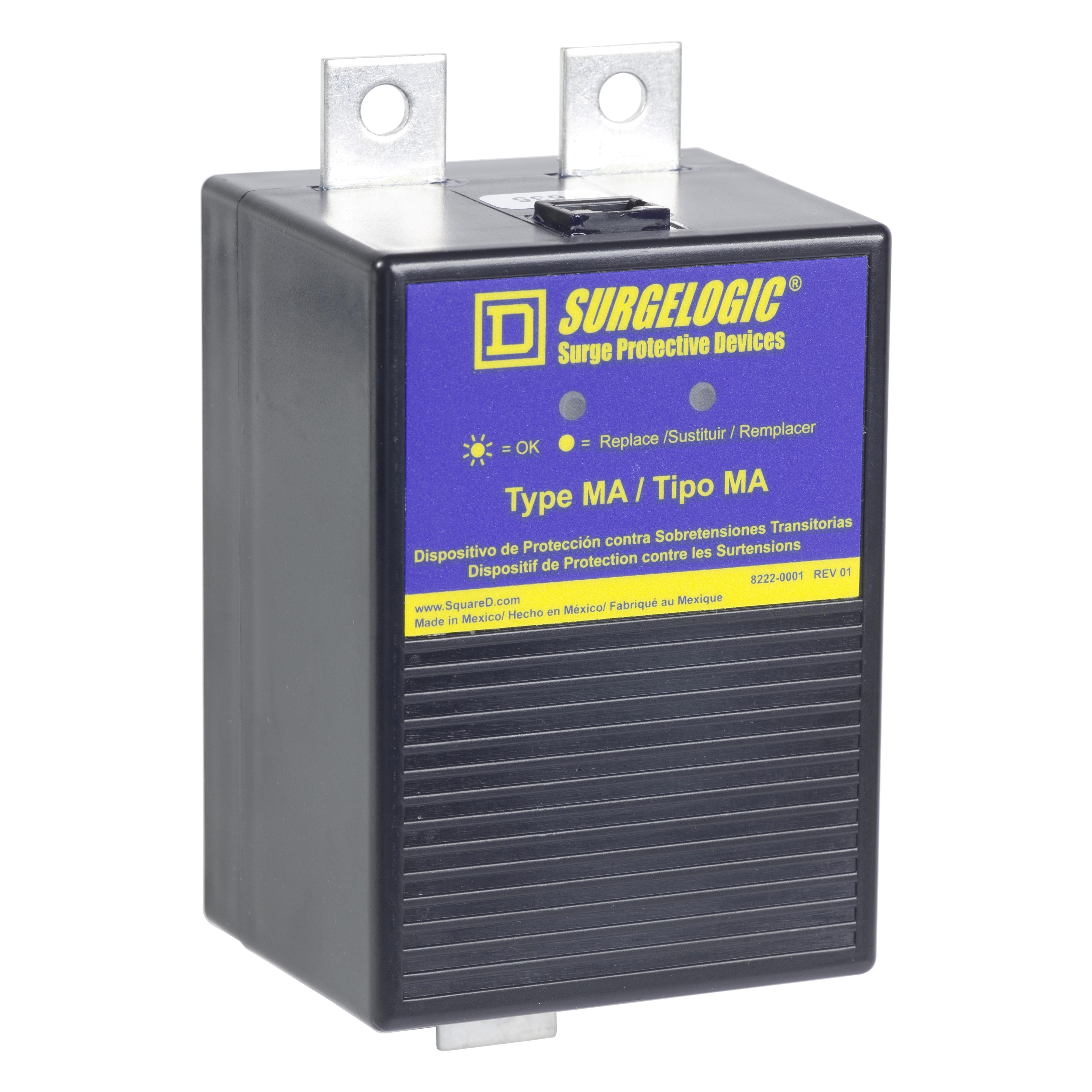 Square D™ Surgelogic™ MA4IMA241 IMA Series Surge Protection Module, 480Y/277 V AC, 50/60 Hz, 3 Poles, 200 kA SCCR, 3 Phase