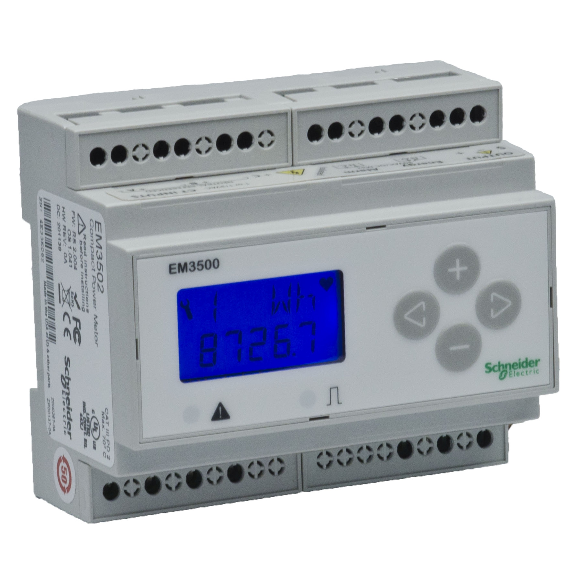 Square D™ METSEEM3502A Power Monitors