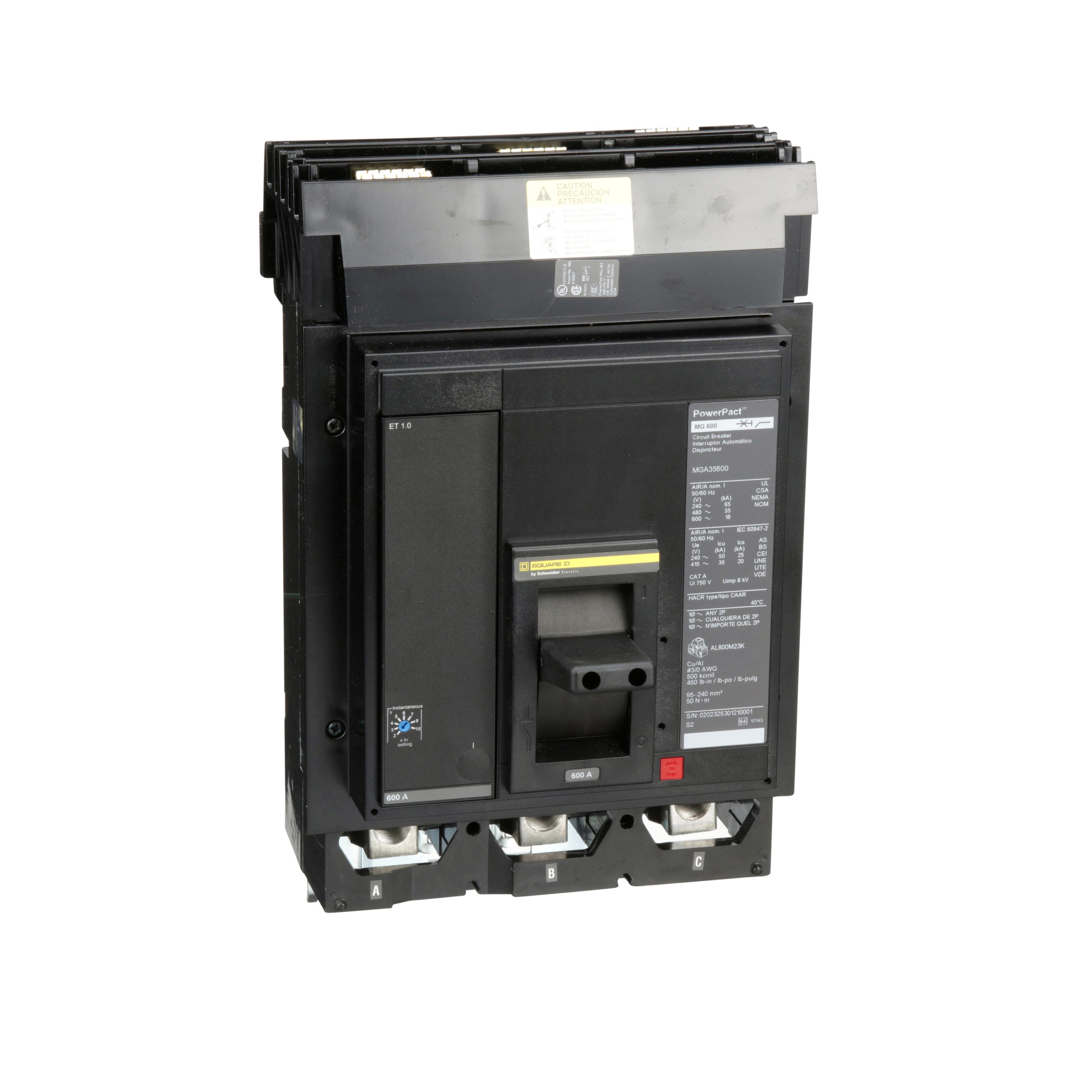 Square D™ MGA36600 Molded Case Circuit Breakers