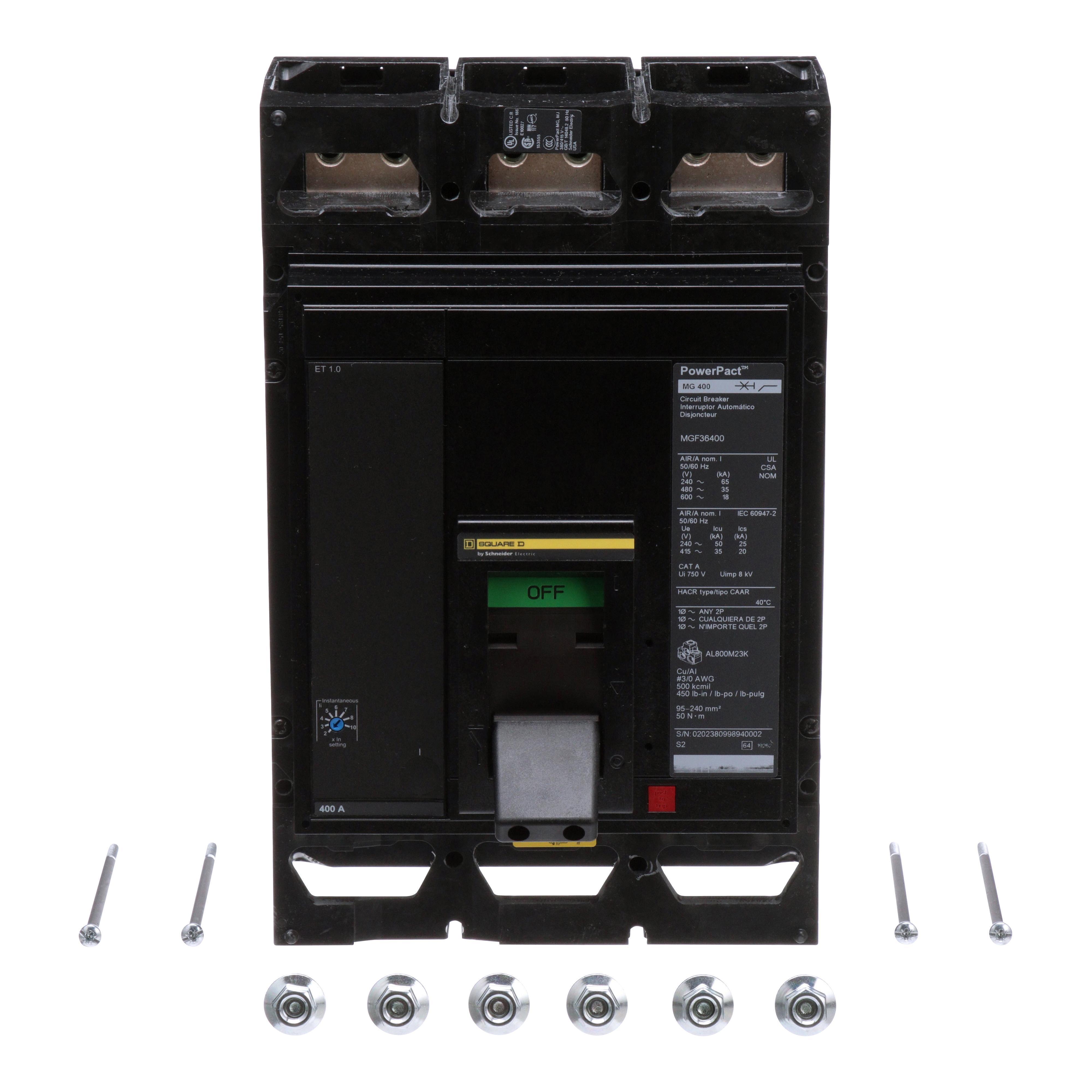 Square D™ MGL36400 Molded Case Circuit Breakers
