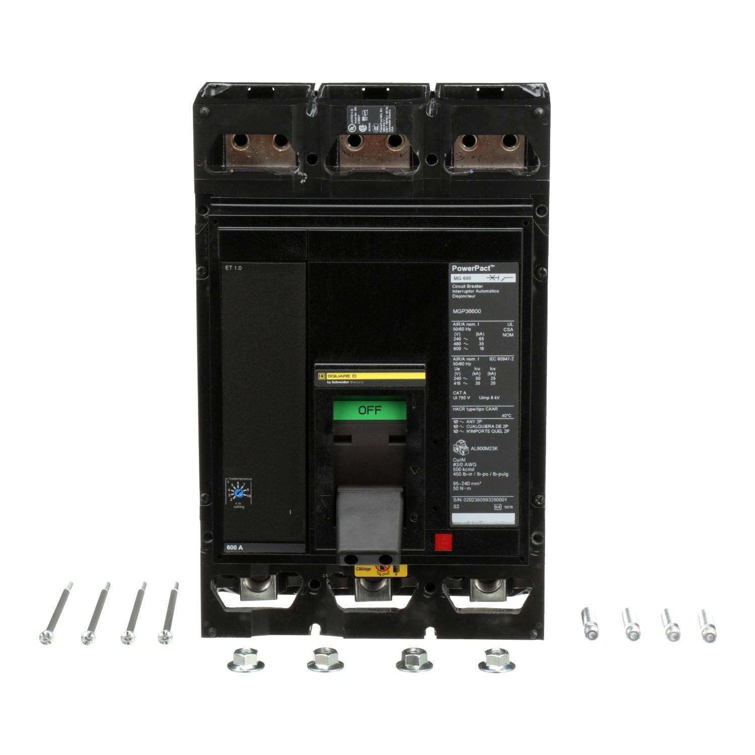 Square D™ MGP36600 Molded Case Circuit Breakers