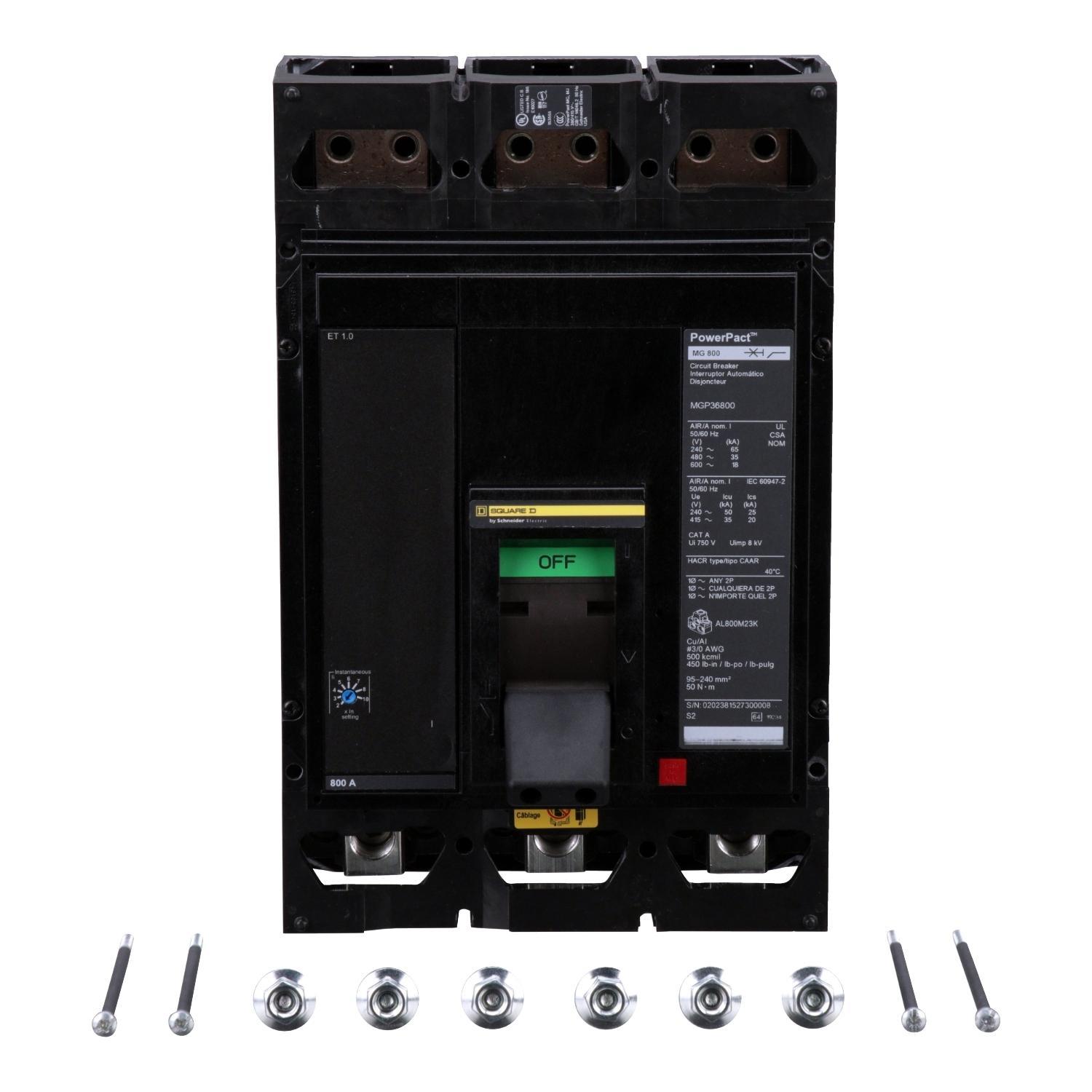 Square D™ MGP36800 Molded Case Circuit Breakers