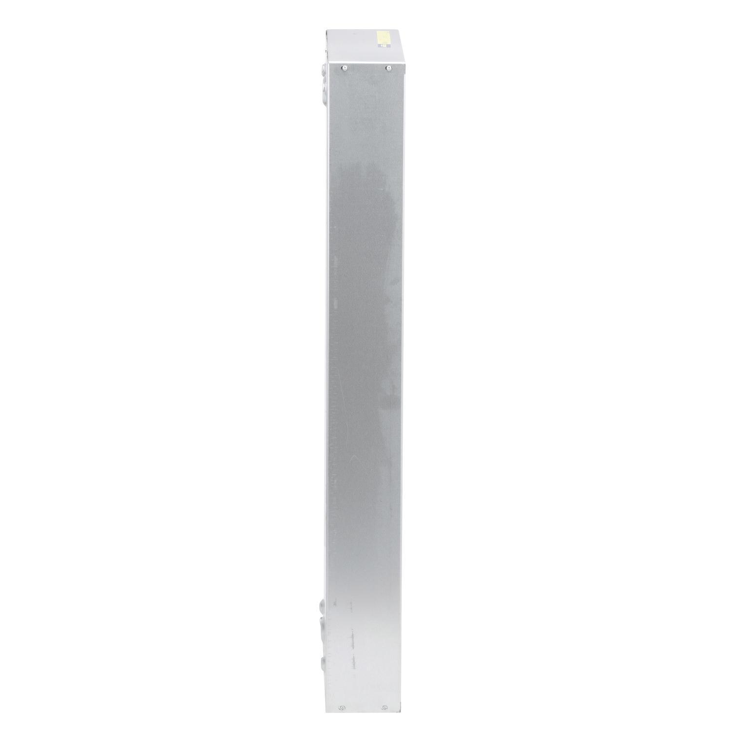 Square D™ MH50BE MH Series Blank End Wall Panelboard Enclosure Box, NEMA 1 NEMA Rating, 50 in L x 20 in W x 5-3/4 in D, Steel