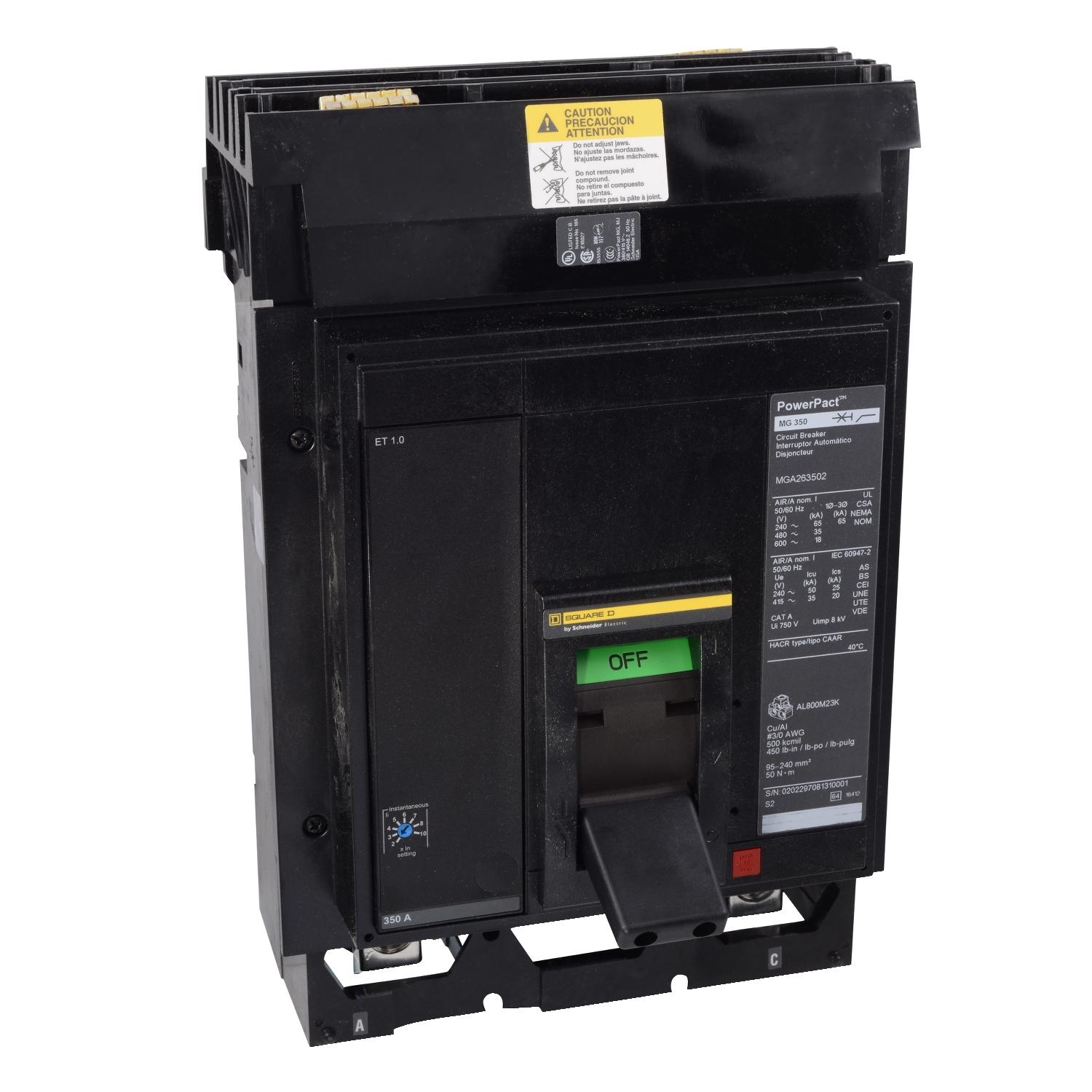 Square D™ MJA36800LV Molded Case Circuit Breakers