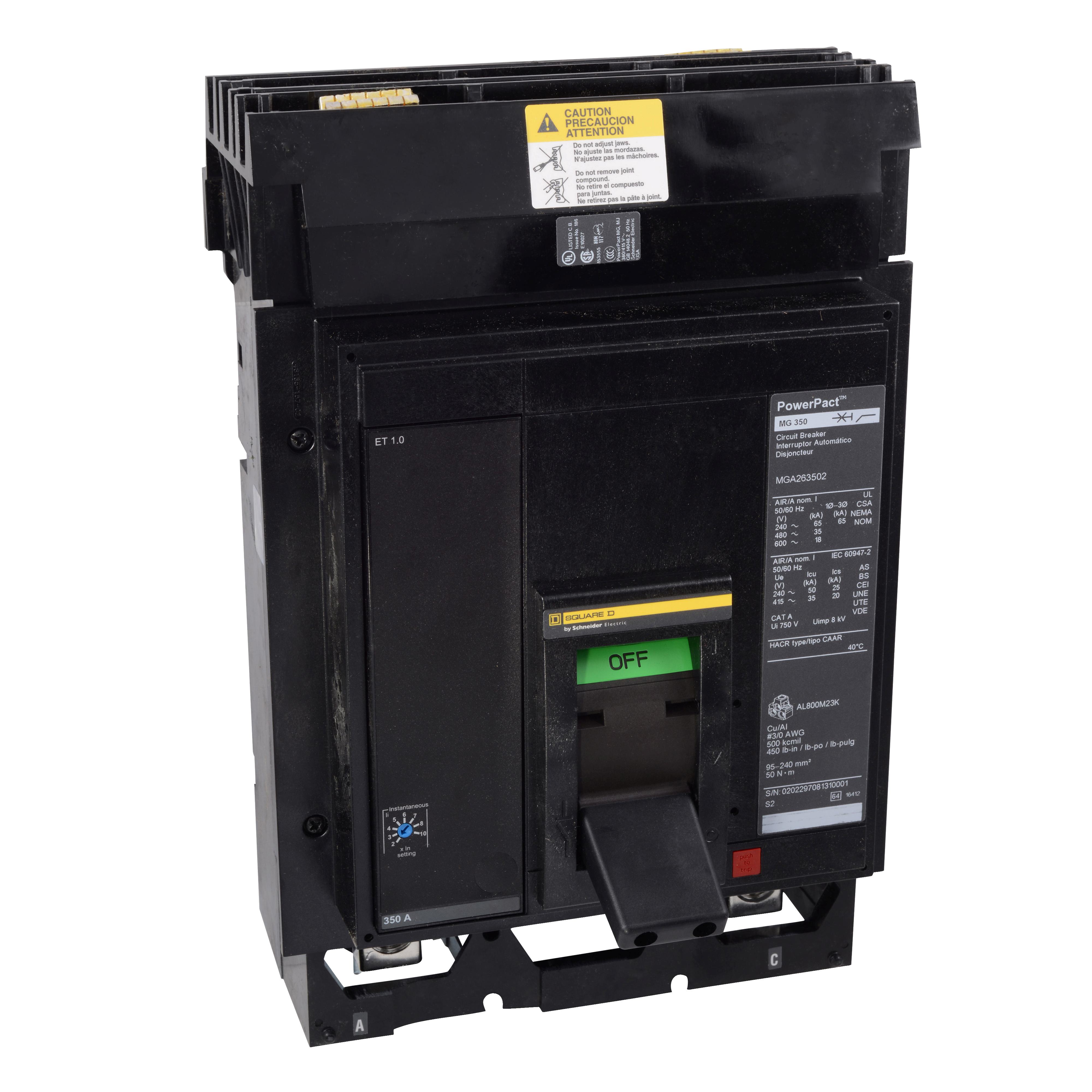 Square D™ MGA36700 Molded Case Circuit Breakers