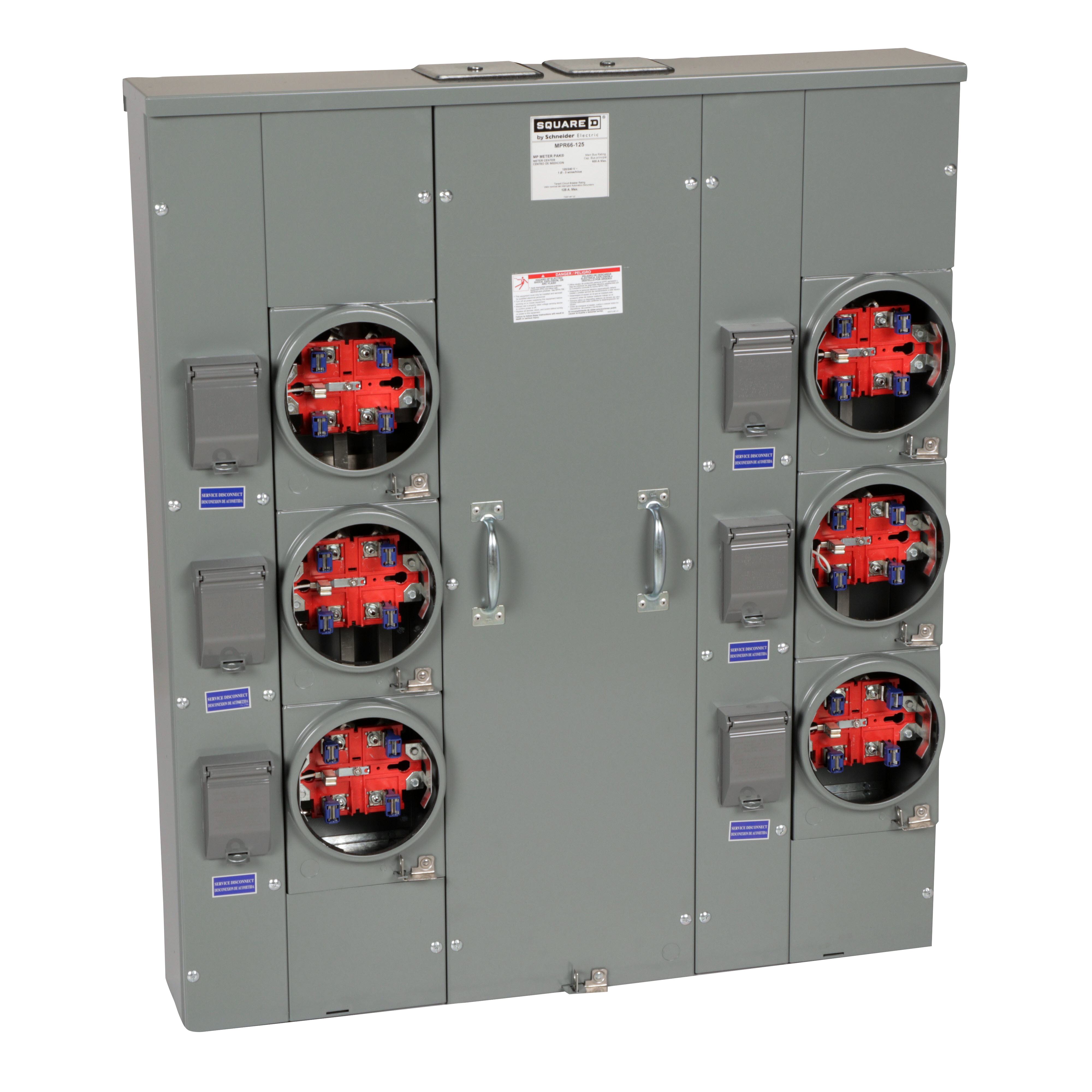 Square D™ MPR66125 Meter Sockets - Multi Position
