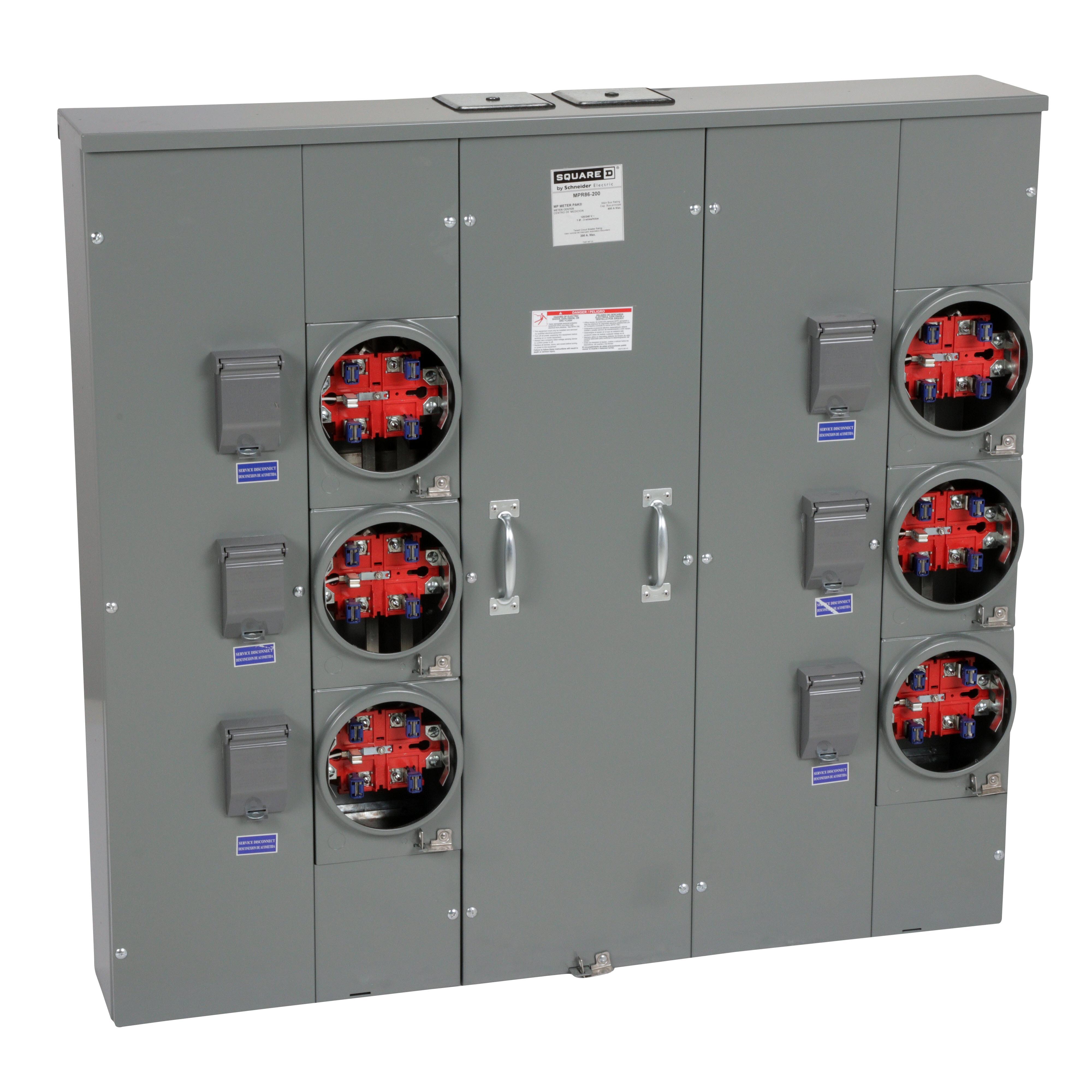 Square D™ MPR86200 Meter Sockets - Multi Position