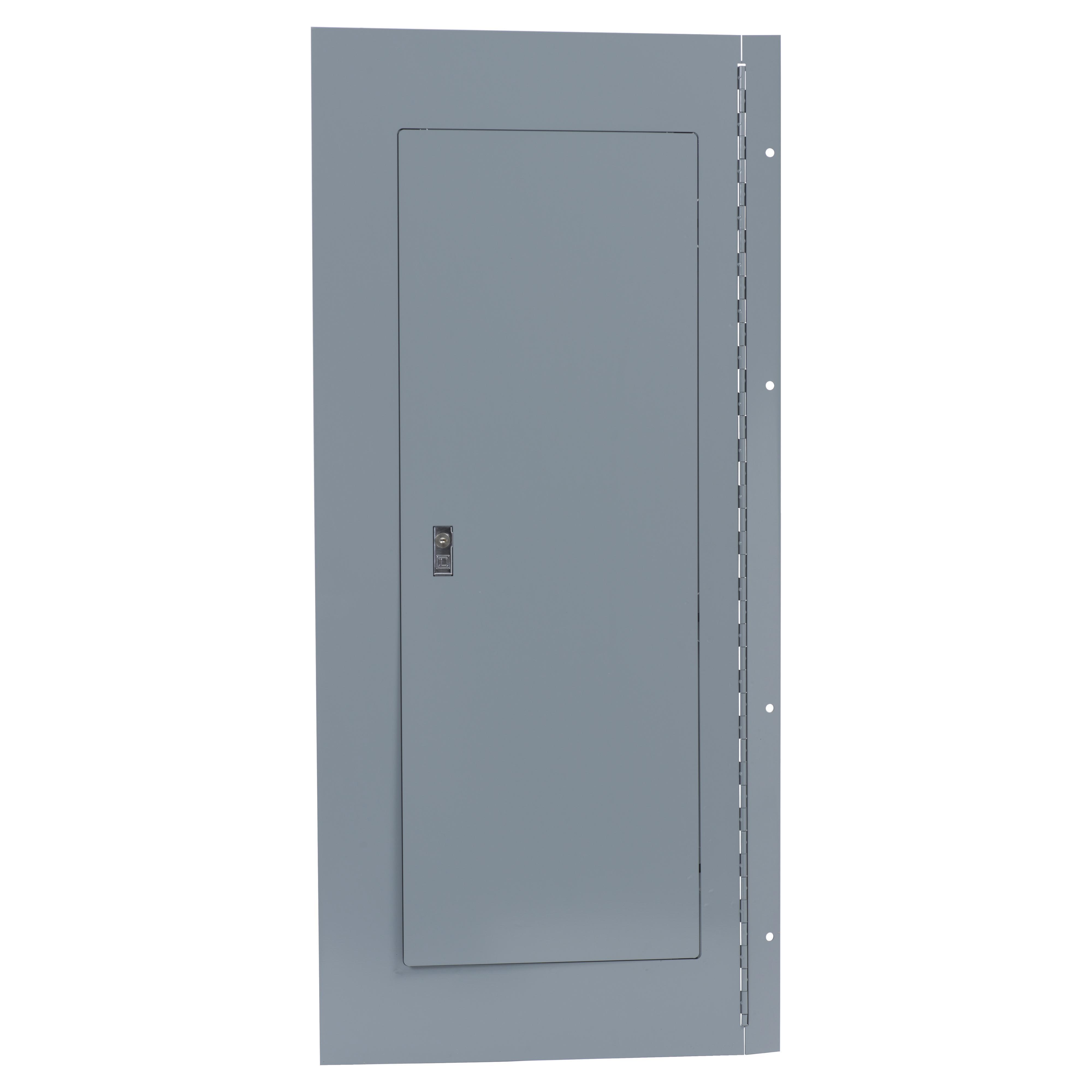 Square D™ Mono-Flat® NC50SHRWMD Hinged Cover/Trim With Metal Directory, 50 in L x 20 in W x 50 in H, Surface Mount, Steel