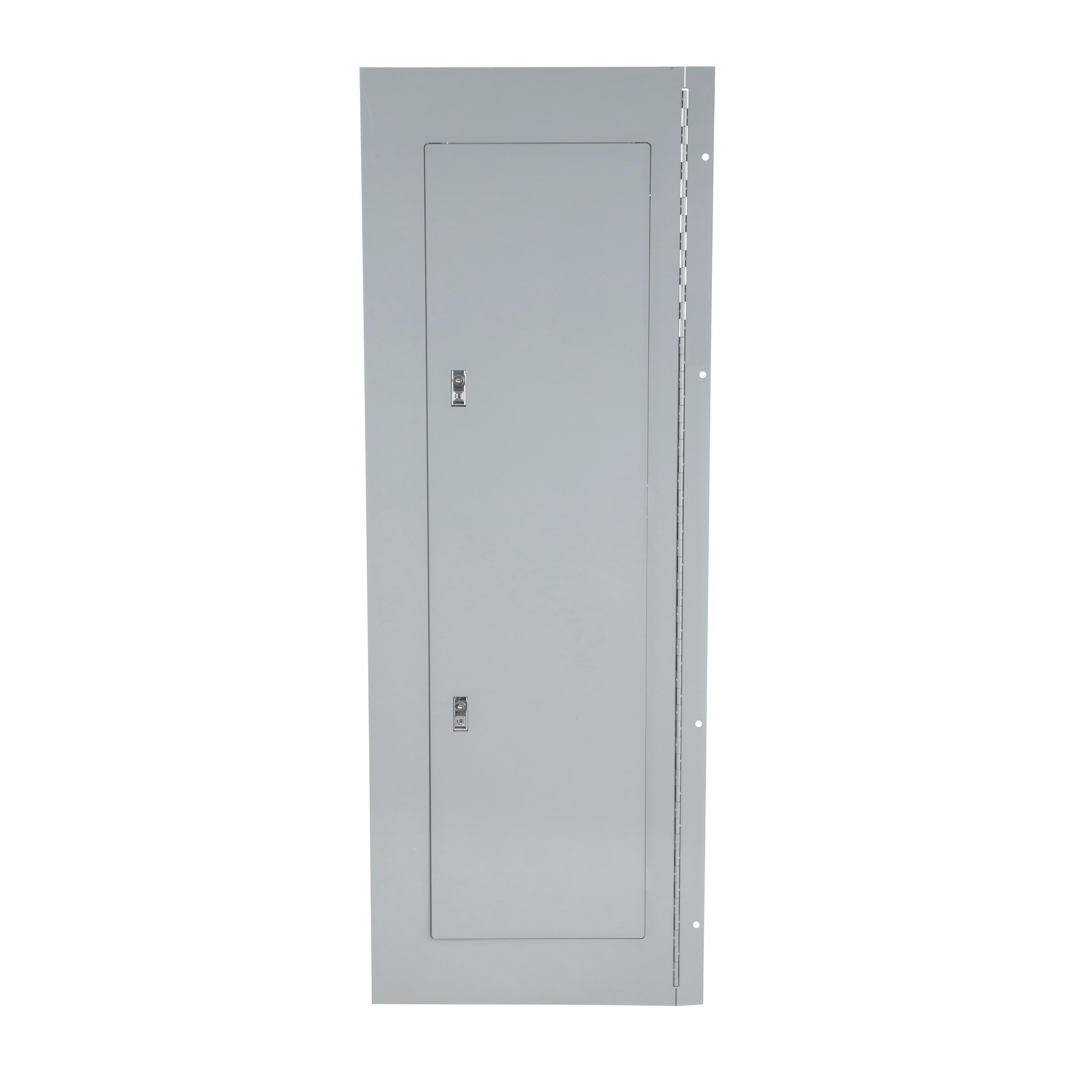 Square D™ NC56SHR Hinged Cover/Trim Kit, 56 in L x 20 in W, For Use With NQ/NF Series Main Lug Circuit Breaker Panelboard, Steel, Surface Mount