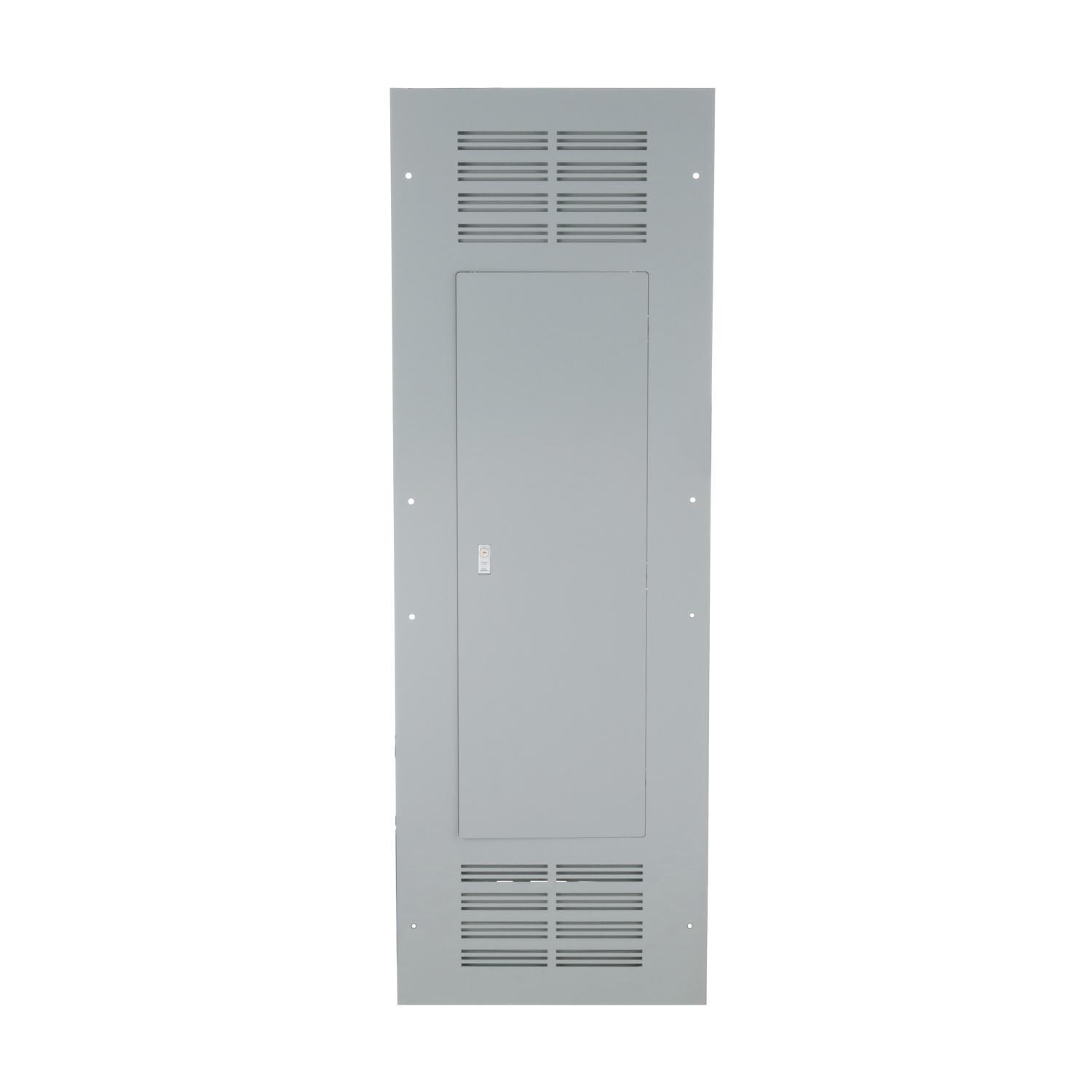 Square D™ NC62VF Ventilated Cover/Trim Kit, 62 in L x 20 in W, For Use With Mono Flat™ NQ/NF Series 400/600 A Merchandised Main Lug Circuit Breaker Panelboard, Flush Mount