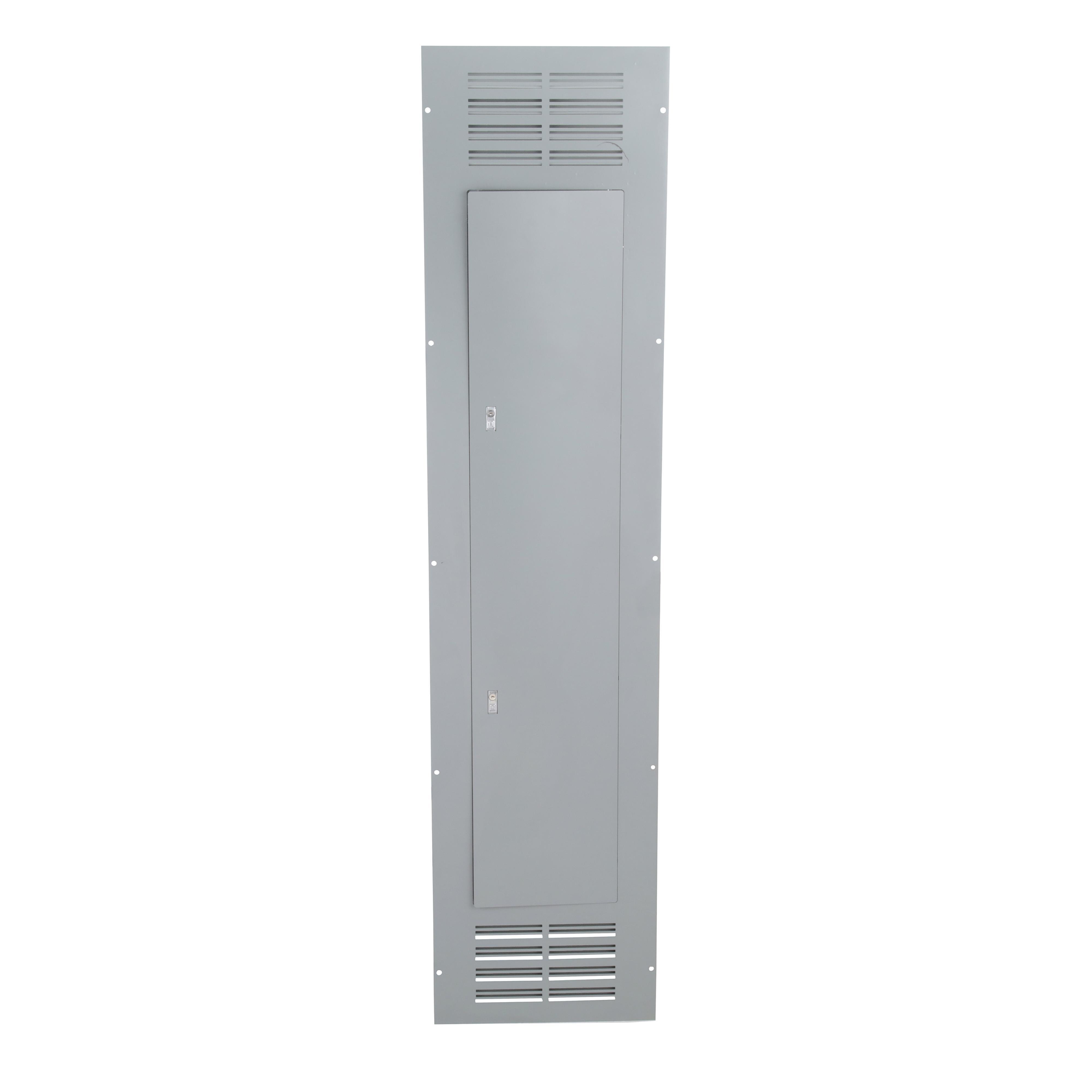Square D™ NC86VS Ventilated Cover/Trim Kit, 86 in L x 20 in W, For Use With NF/NQ Series 400 to 600 A Circuit Breaker Panelboard, Steel, Surface Mount