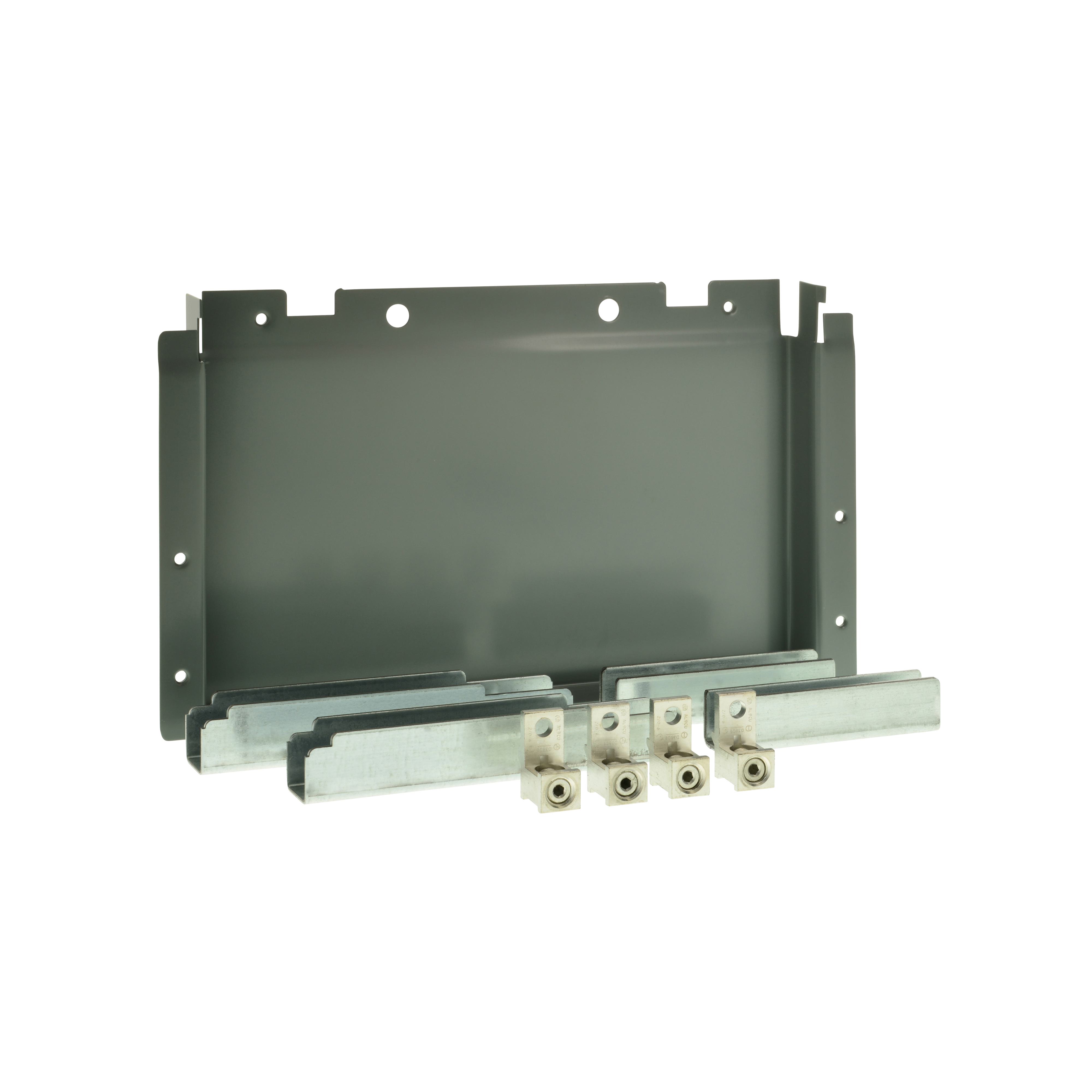 Schneider Electric NF125FTL Mechanical Feed-Through Lug Kit, For Use With NF Series Panelboards, 125 A, Aluminum