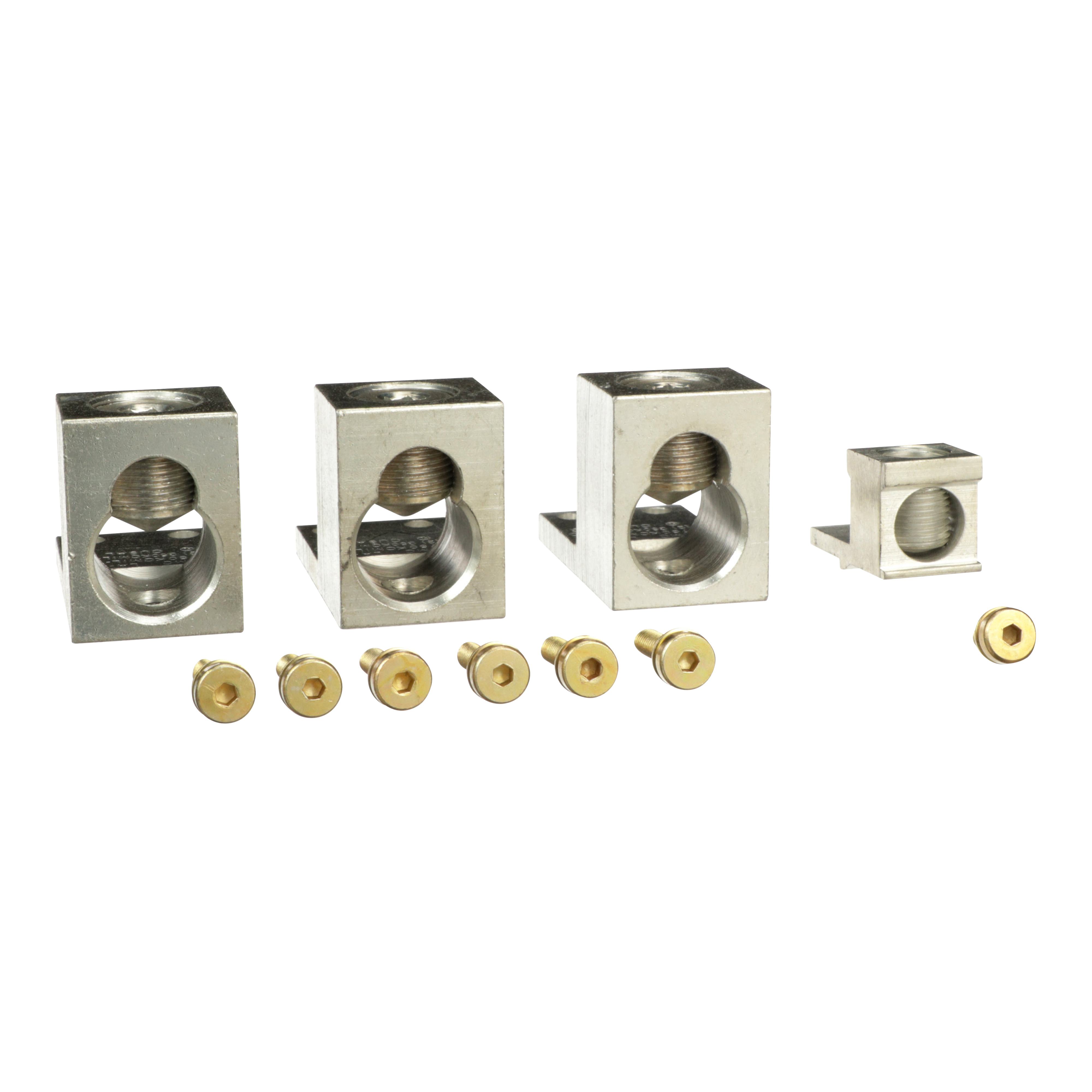 Square D™ NF250SFL Sub-Feed Lug Kit, 1/0 AWG to 350 kcmil, For Use With NF Series Merchandised Panelboards