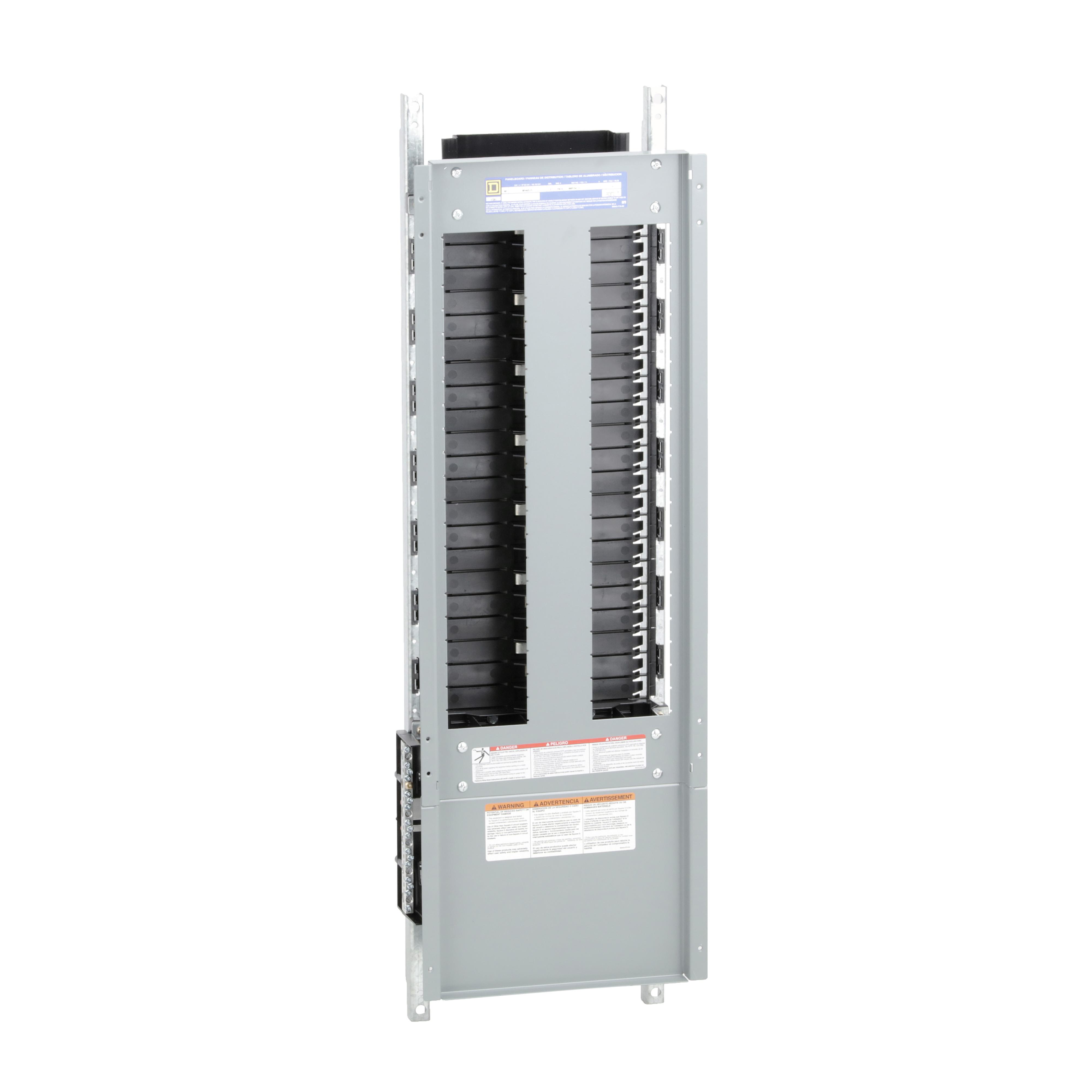 Square D™ NF442L1C 3-Phase Panelboard Interior, 227/480Y V AC, 125 A, 42 Spaces