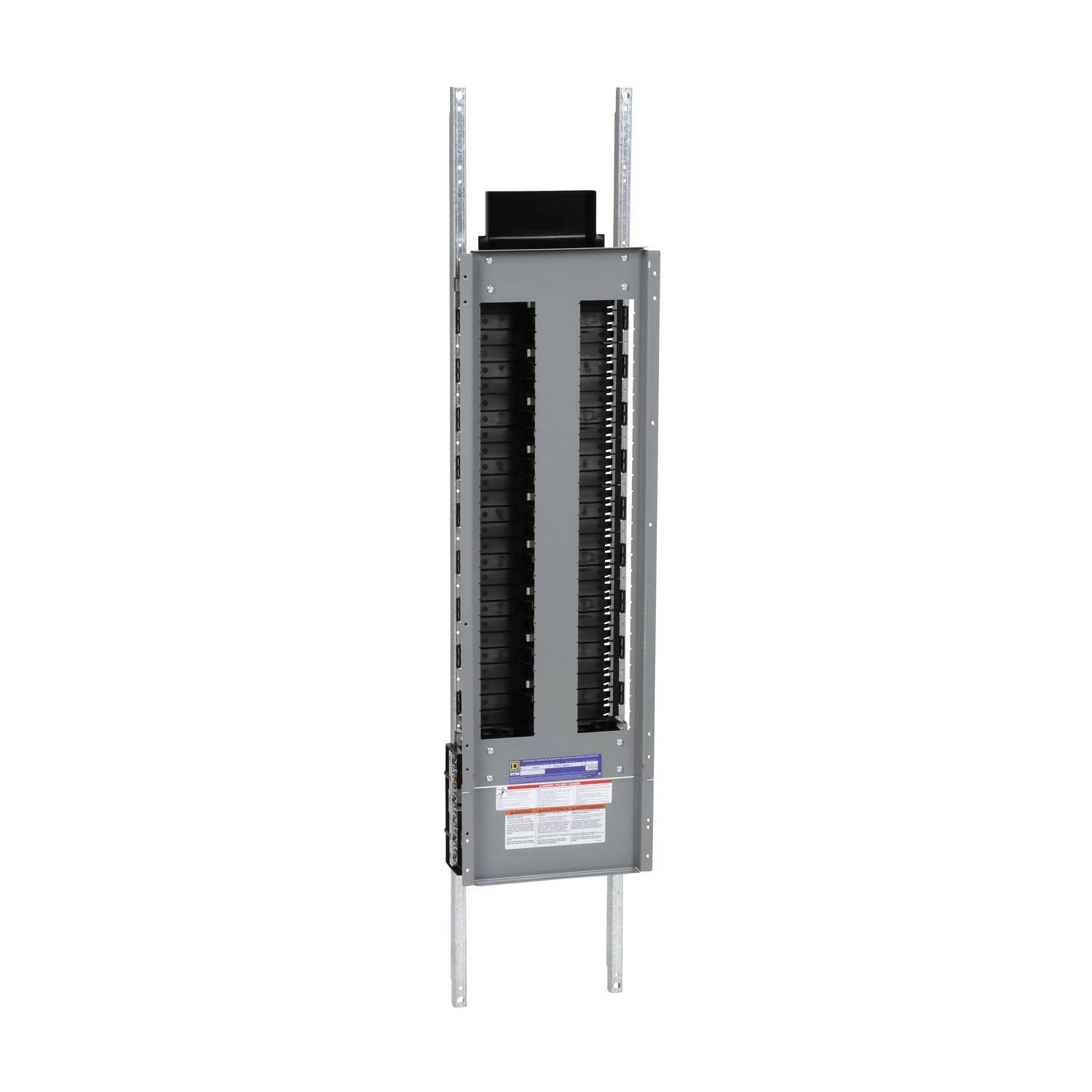 Square D™ NF454L4C NF Series Merchandised Panelboard Main Lug Interior, 480Y/277 V AC, 400 A, 65 kA Interrupt, 54 Spaces