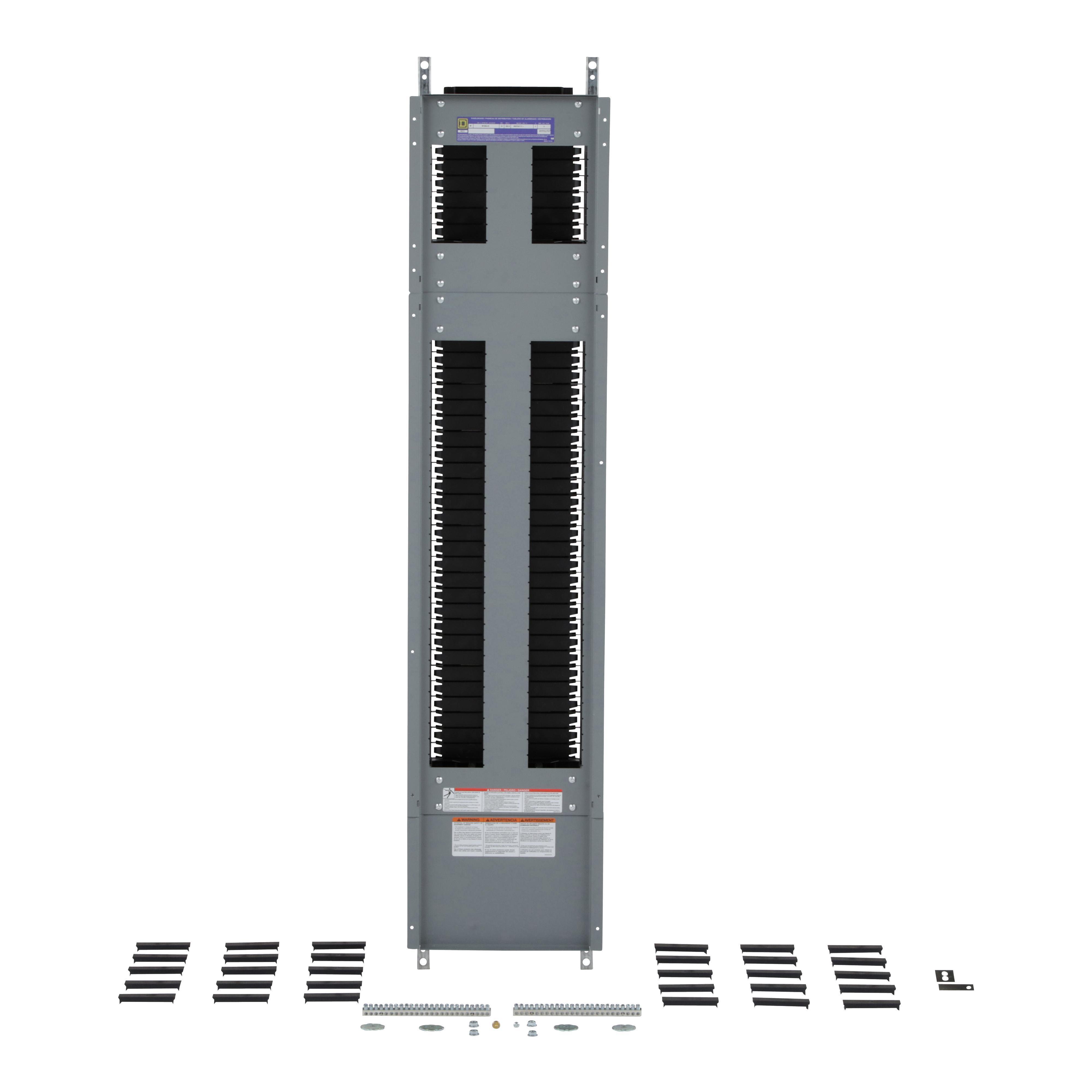 Square D™ NF466L2 NF Series Panelboard Interior, 480Y/277 V AC, 250 A, 66 Spaces