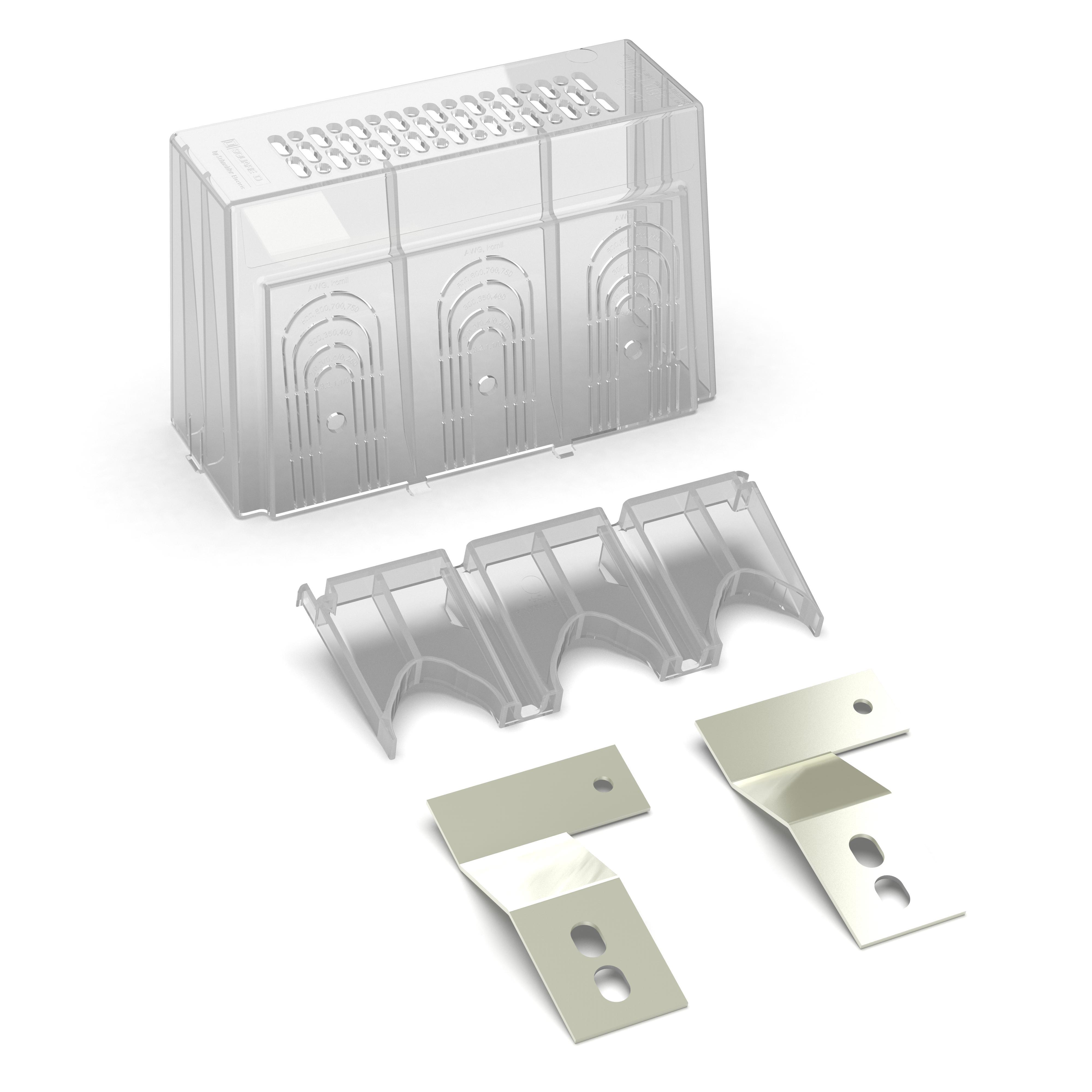 Square D™ NFLALLC Accessory Breaker Barrier, 2 Pieces, For Use With Panel Board
