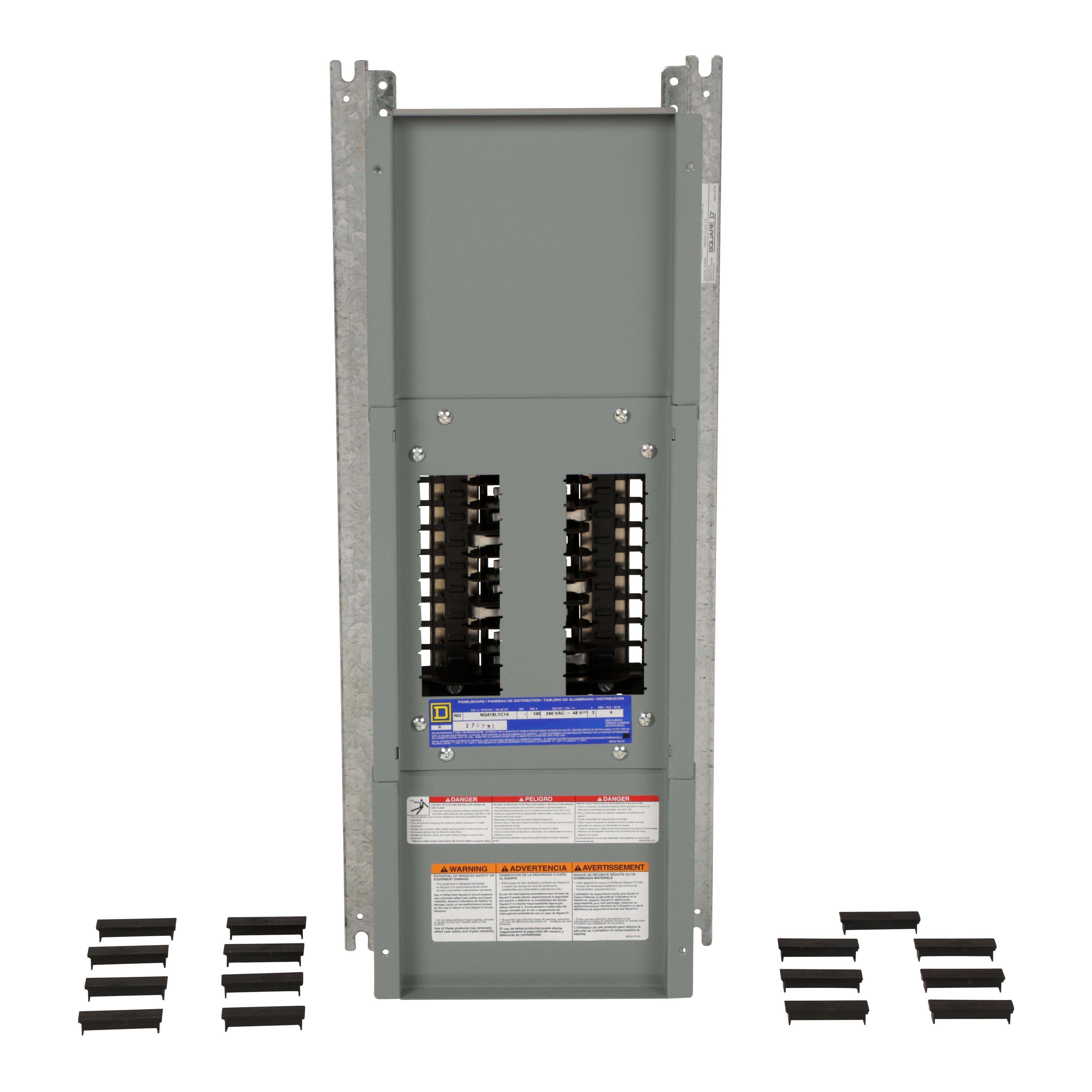 Square D™ NQ418L1C14 Panelboard Interiors