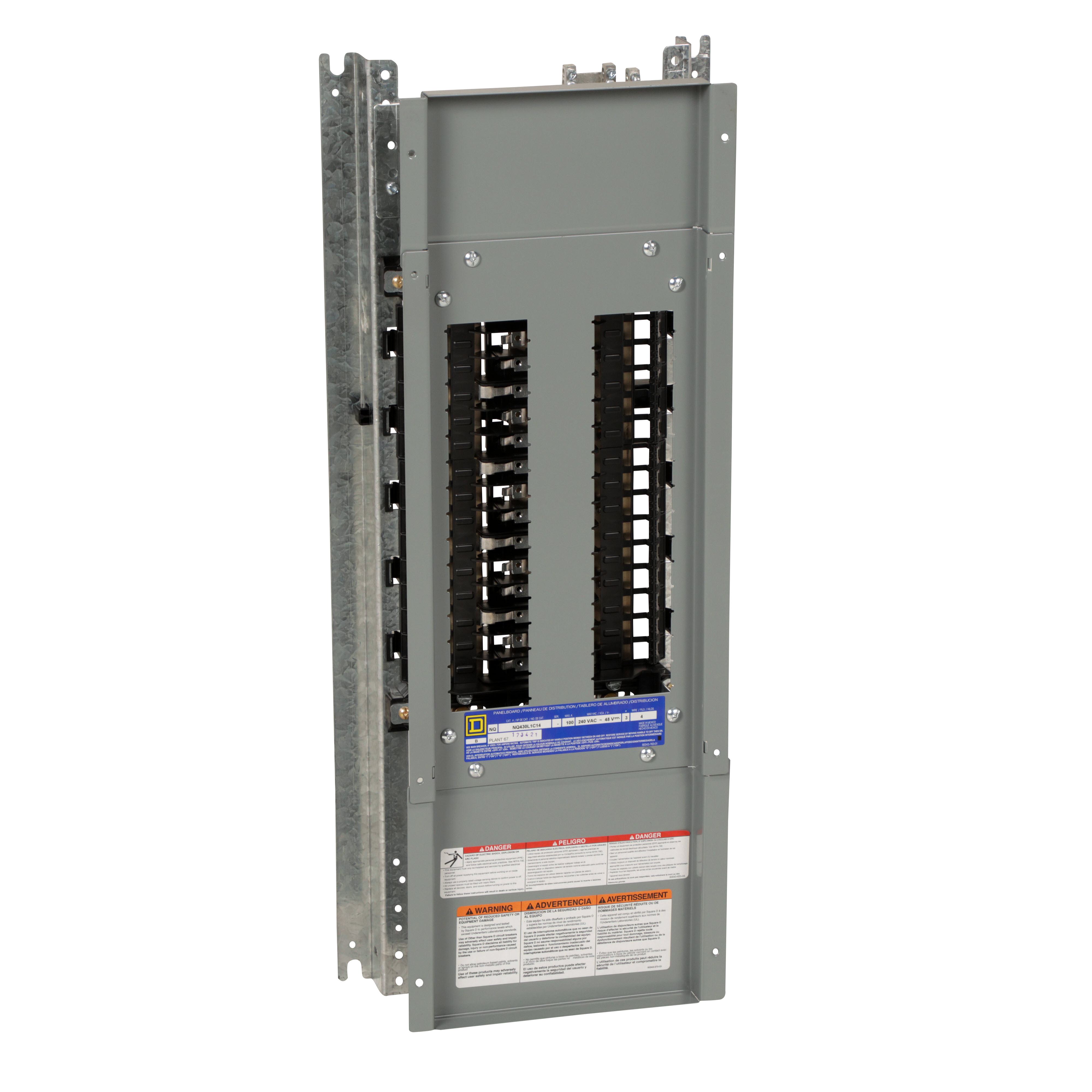 Square D™ NQ430L1C14 Panelboard Interiors