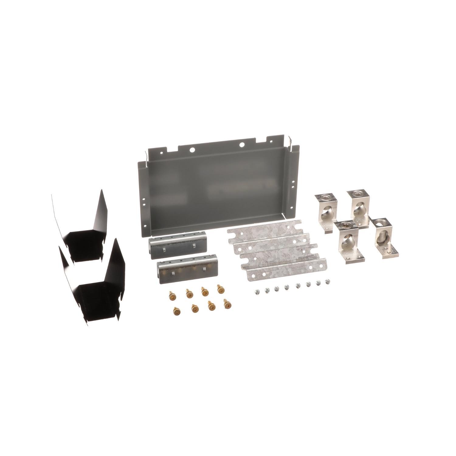Square D™ NQFTL4L Feed-Through Lug Kit, 1/0 AWG to 750 kcmil, Surface Mount, For Use With NQ Series Panelboard with Low Circuit Count