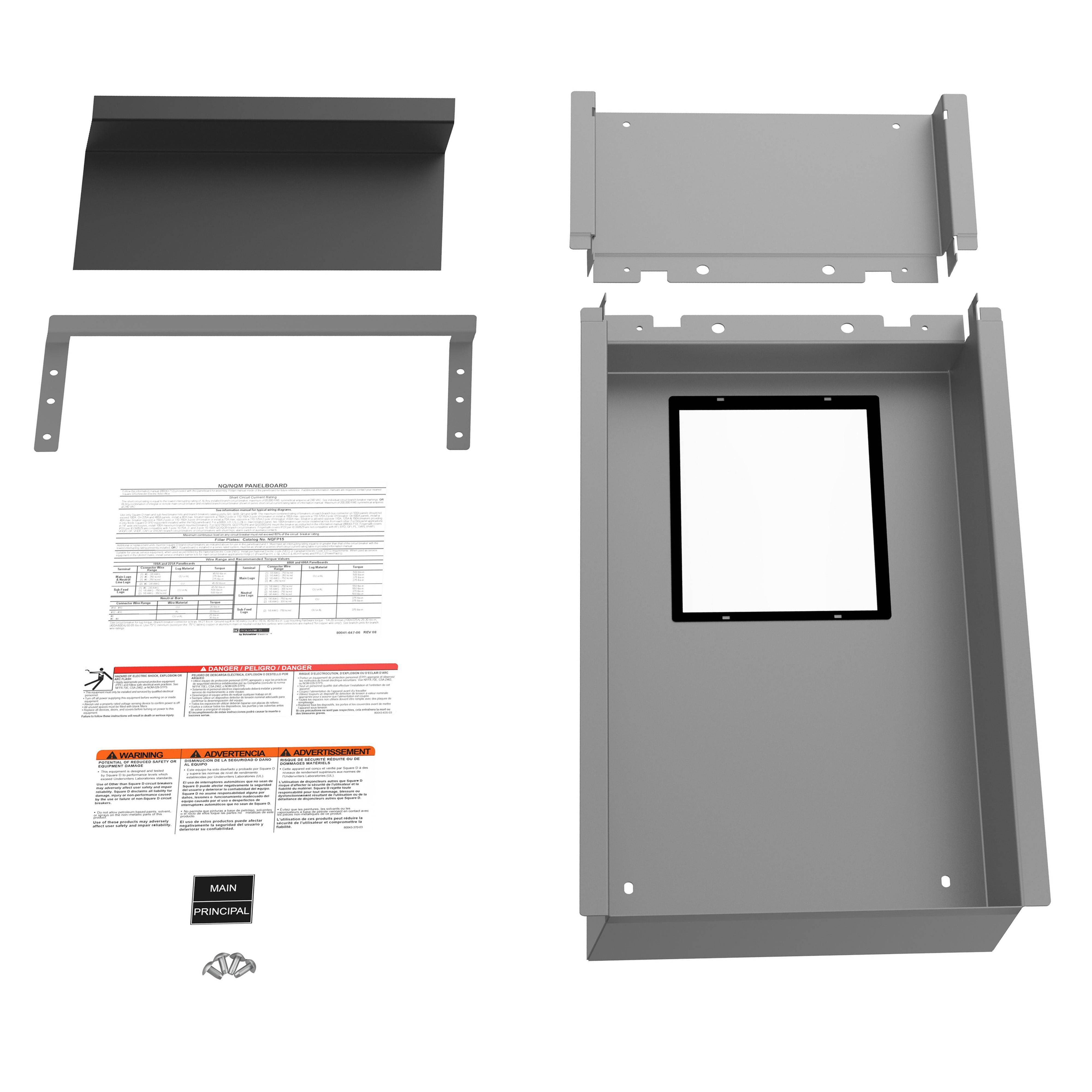 Square D™ NQRPLMB63RPPL Panelboard Miscellaneous Accessories
