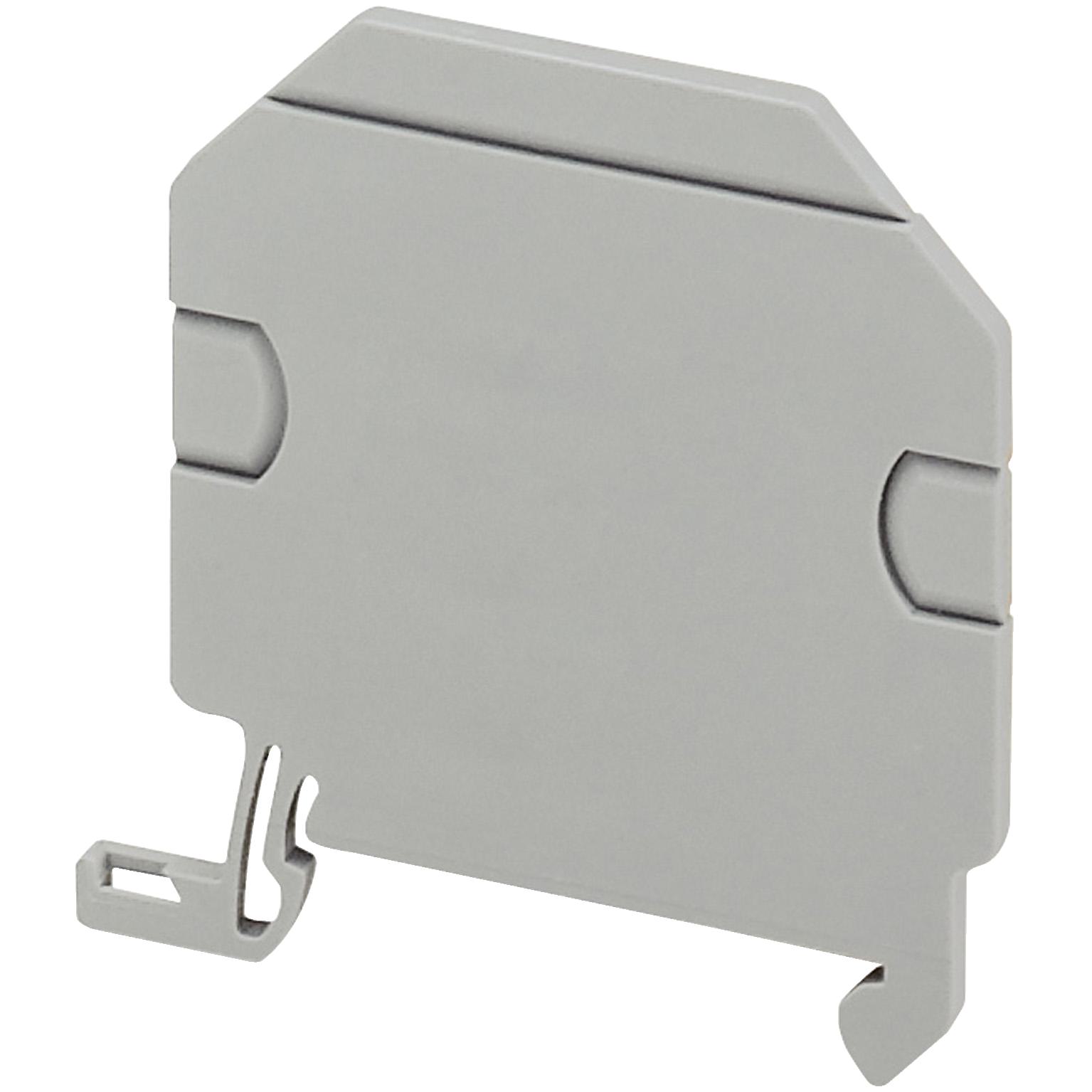 Square D™ NSYTRAP22 Partition Plate, For Use With SCR Terminal, NSY TRV22, TRV42 and TRV62 Screw Terminal Block, Terminal Block, Gray